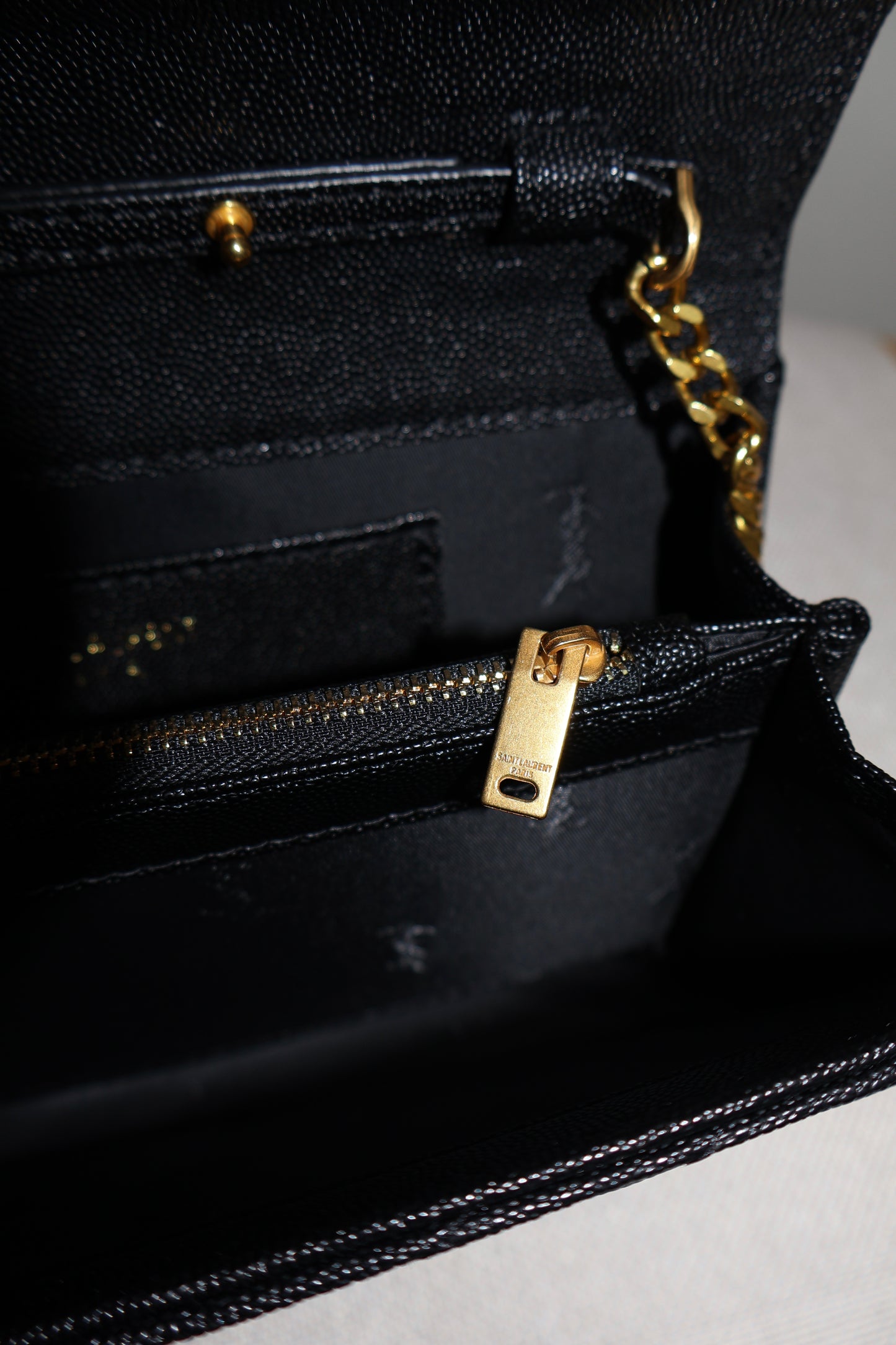 Yves Saint Laurent WOC Black x Gold PDD (Whatsapp for Price & Grade)