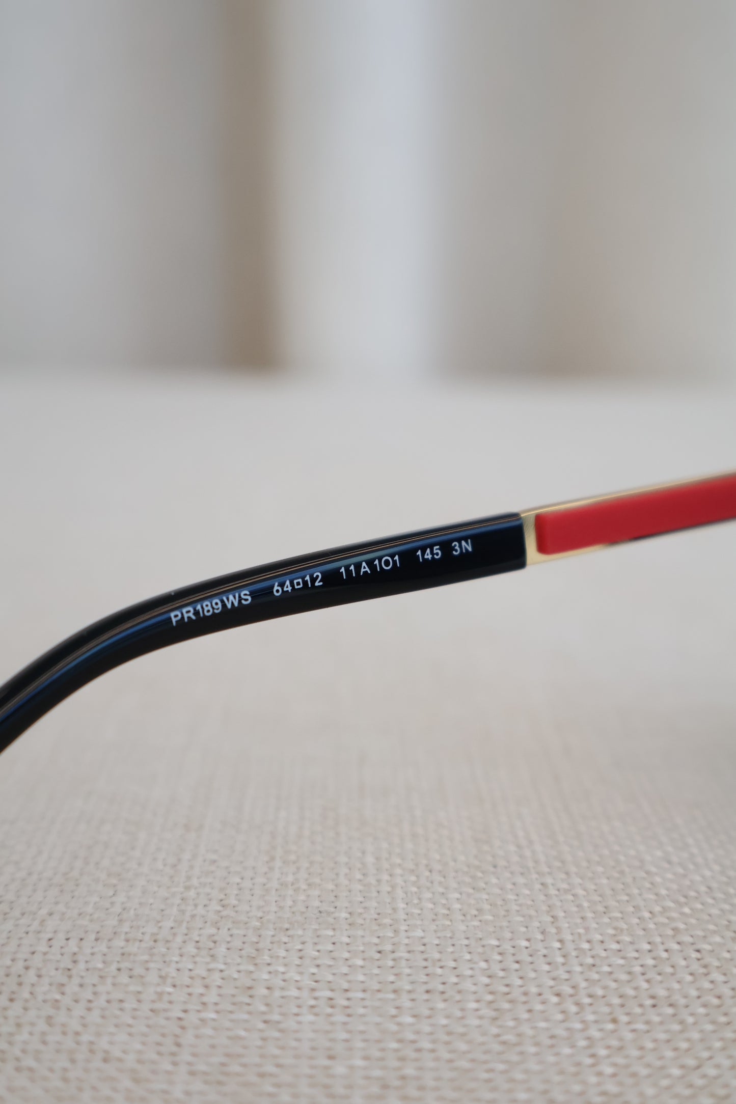 Prada Sunglasses Black PR189WS (Whatsapp for Price & Grade)