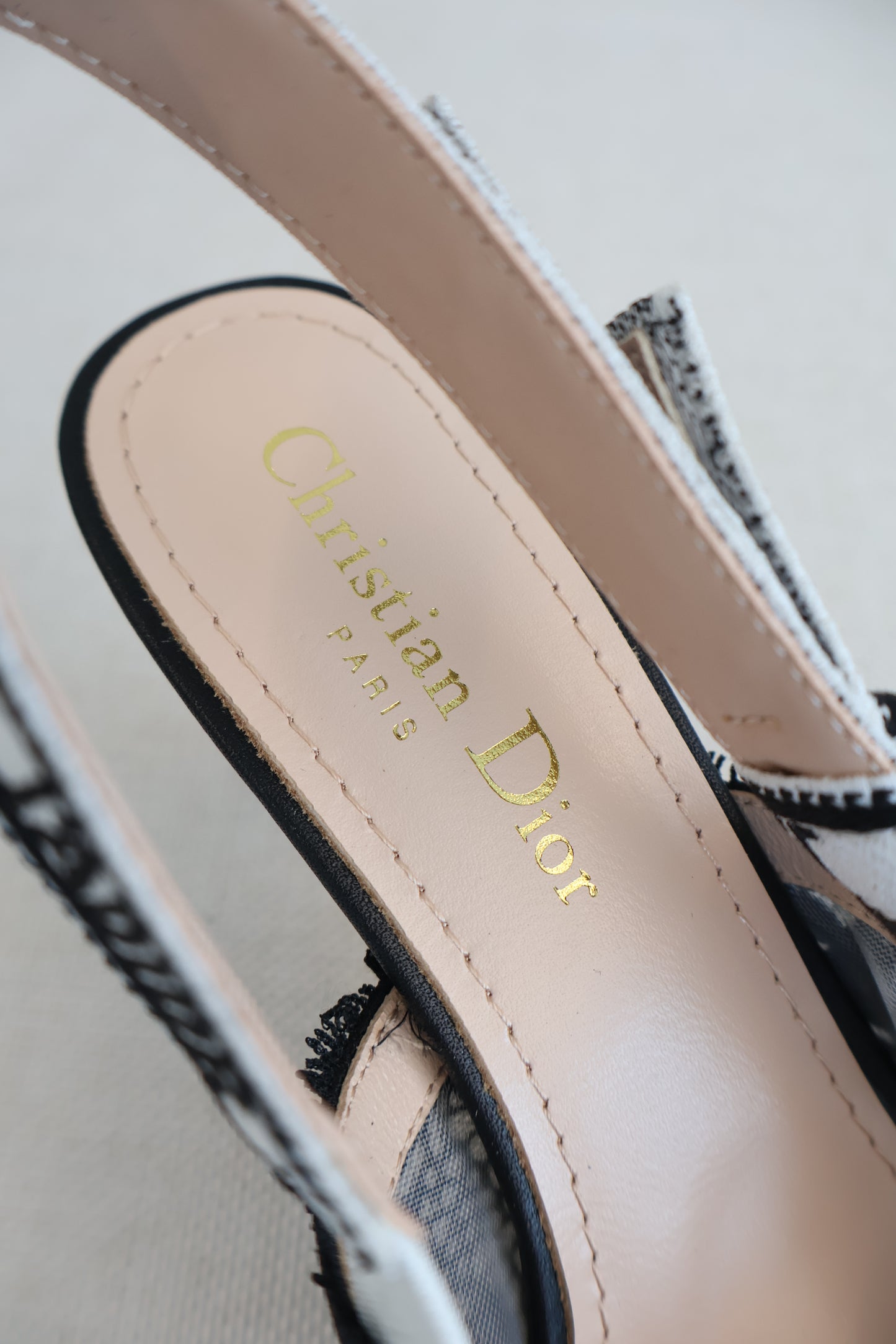 Dior J'adior Slingback Pump Black Lace (Whatsapp for Price & Grade)