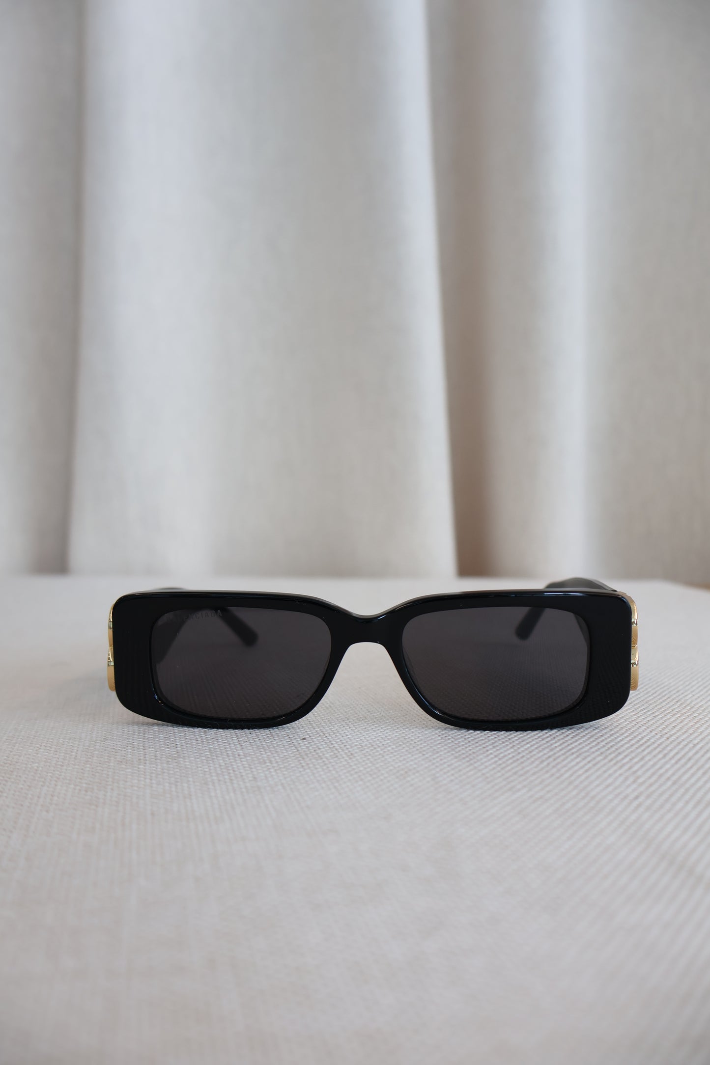 Balenciaga Dynasty Rectangular Sunglasses BB0096S  (Whatsapp for Price & Grade)