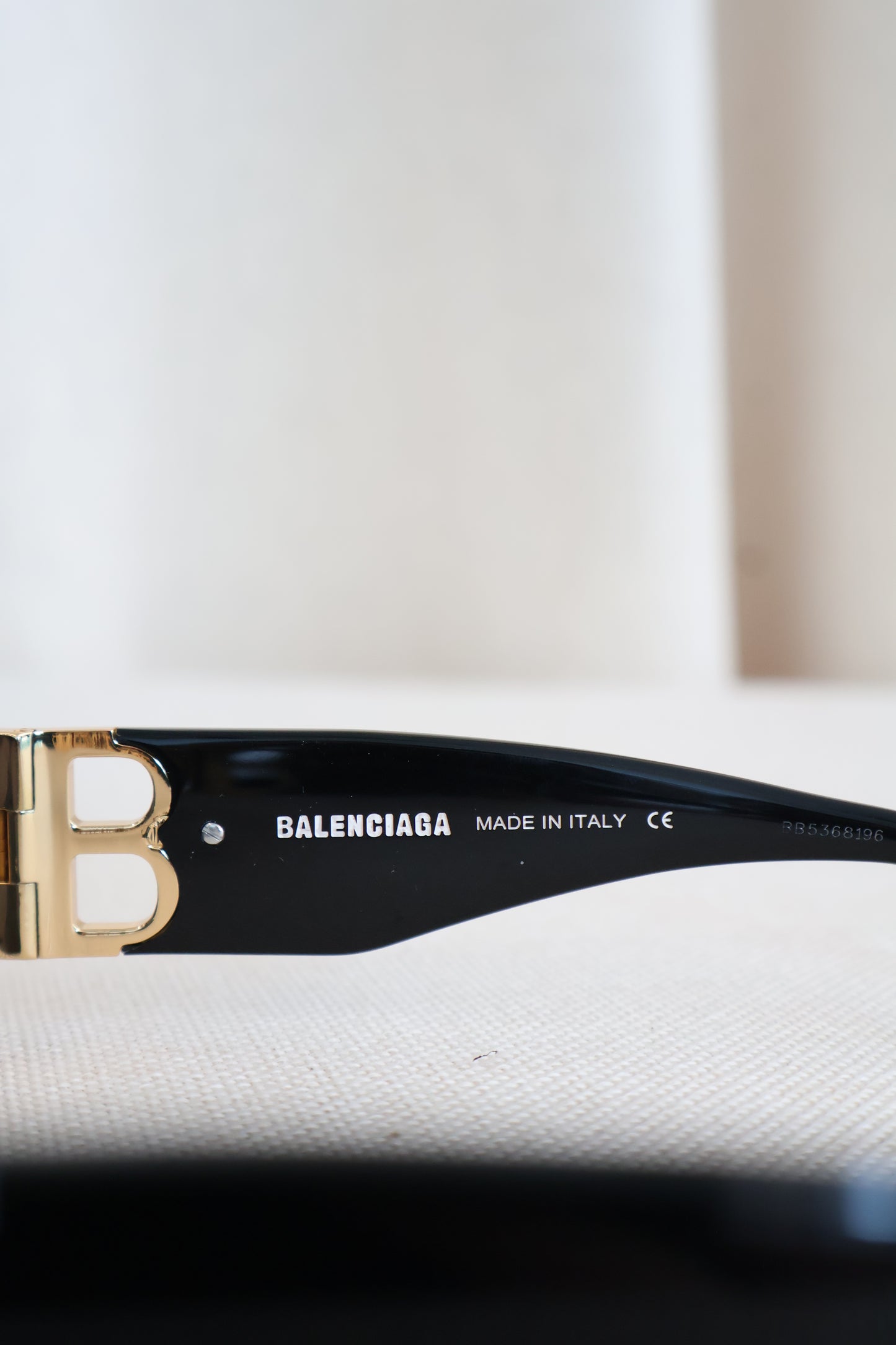 Balenciaga Dynasty Rectangular Sunglasses BB0096S  (Whatsapp for Price & Grade)