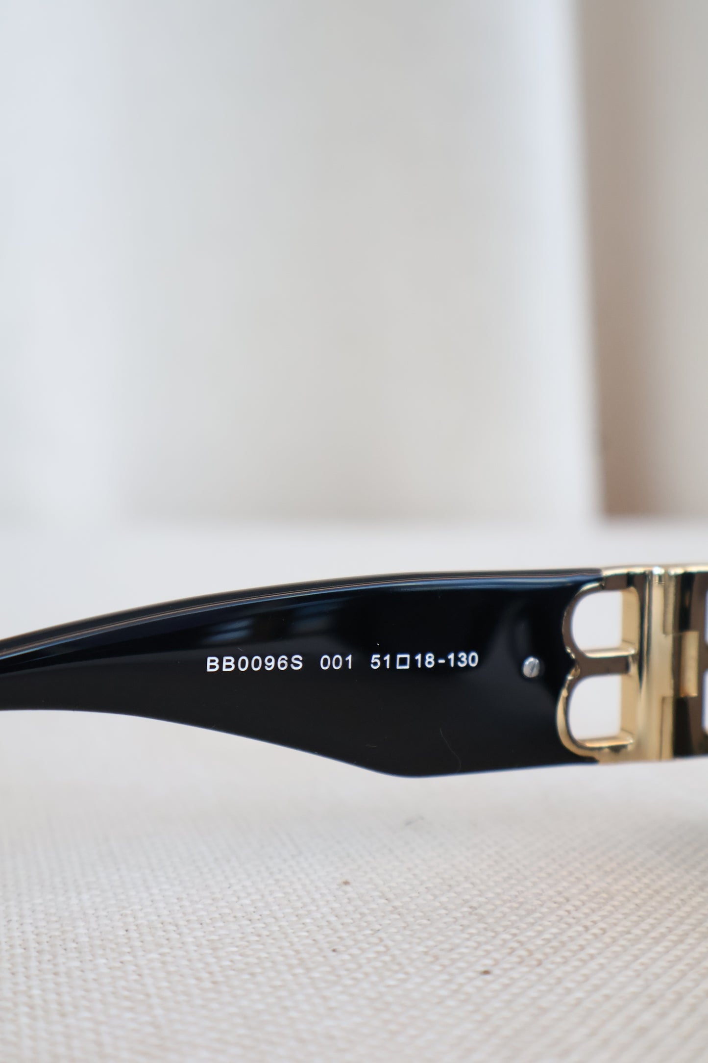 Balenciaga Dynasty Rectangular Sunglasses BB0096S  (Whatsapp for Price & Grade)