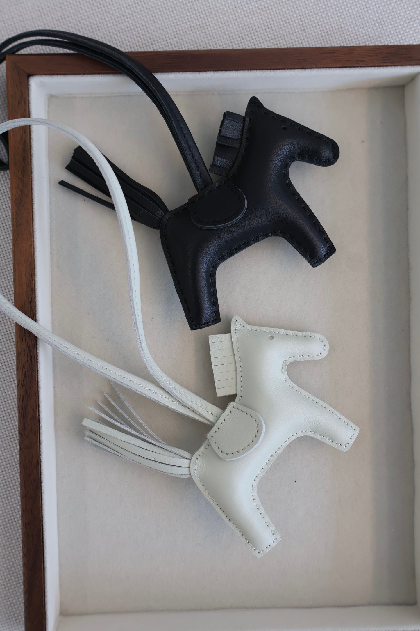 Hermes Rodeo Charm Black and White (Whatsapp for Price & Grade)