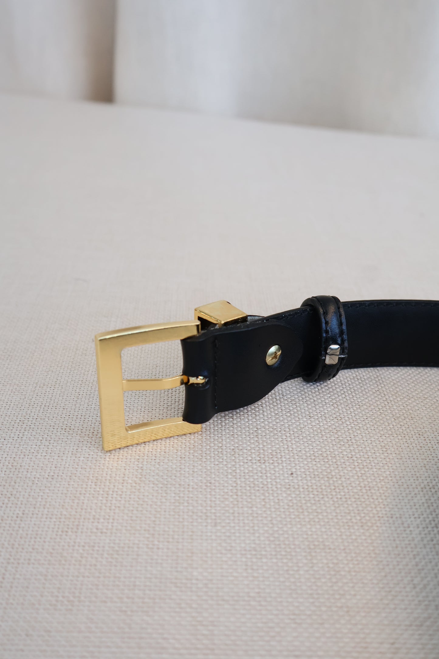 Prada Belt Gold Buckle (Whatsapp for Price & Grade)