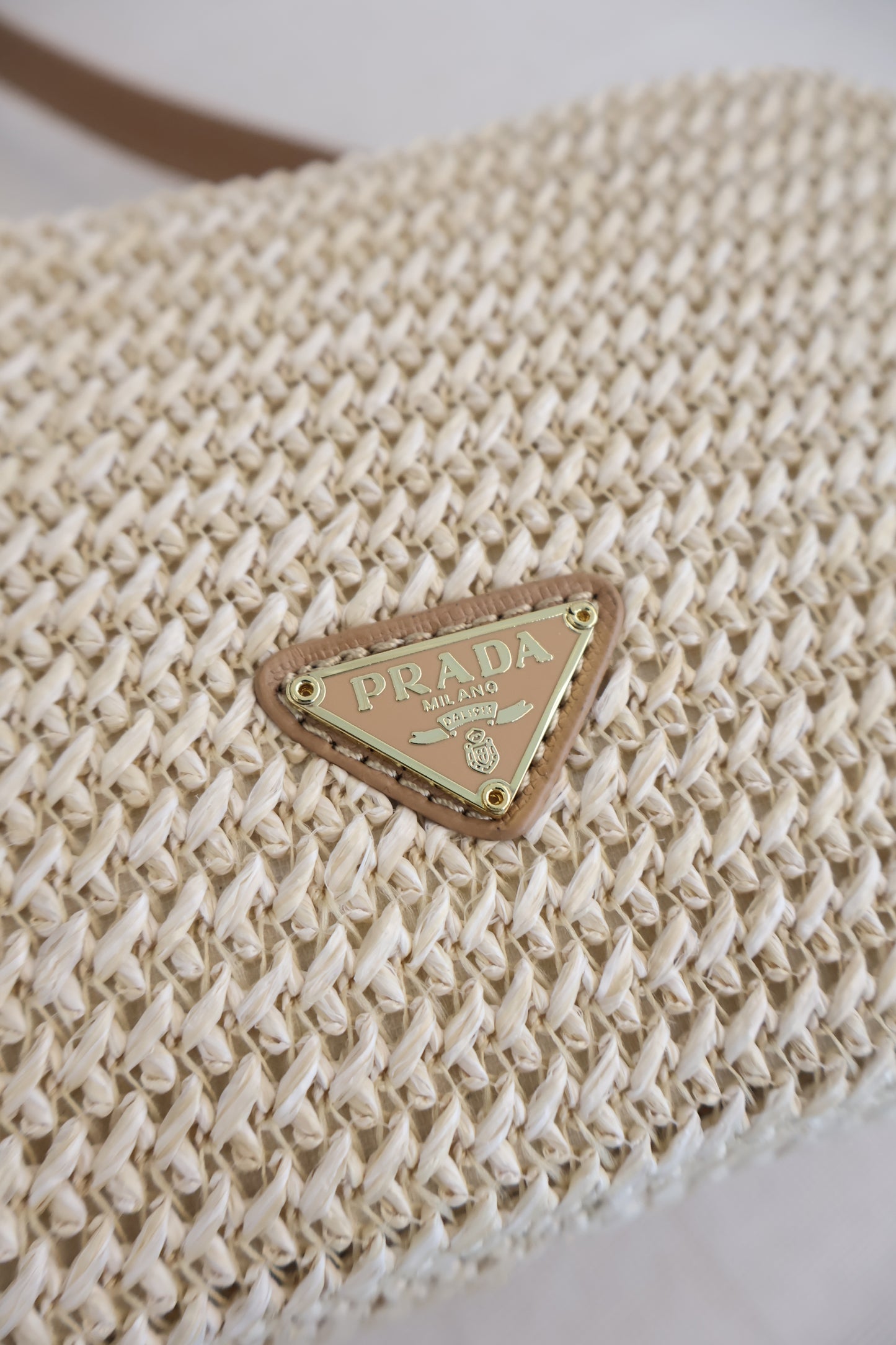 Prada Rattan Camera Bag (Whatsapp for Price & Grade)