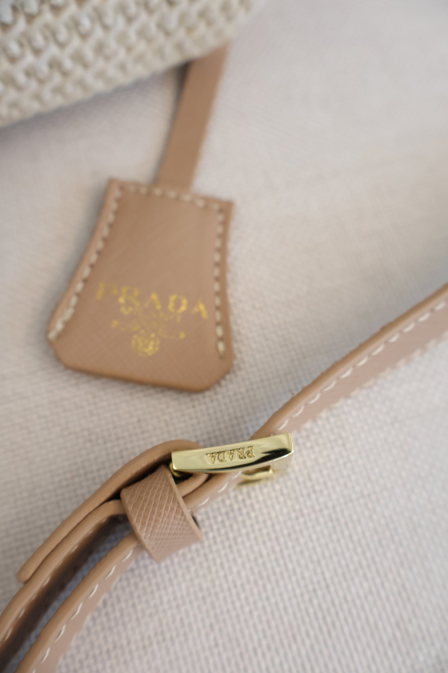 Prada Rattan Camera Bag (Whatsapp for Price & Grade)