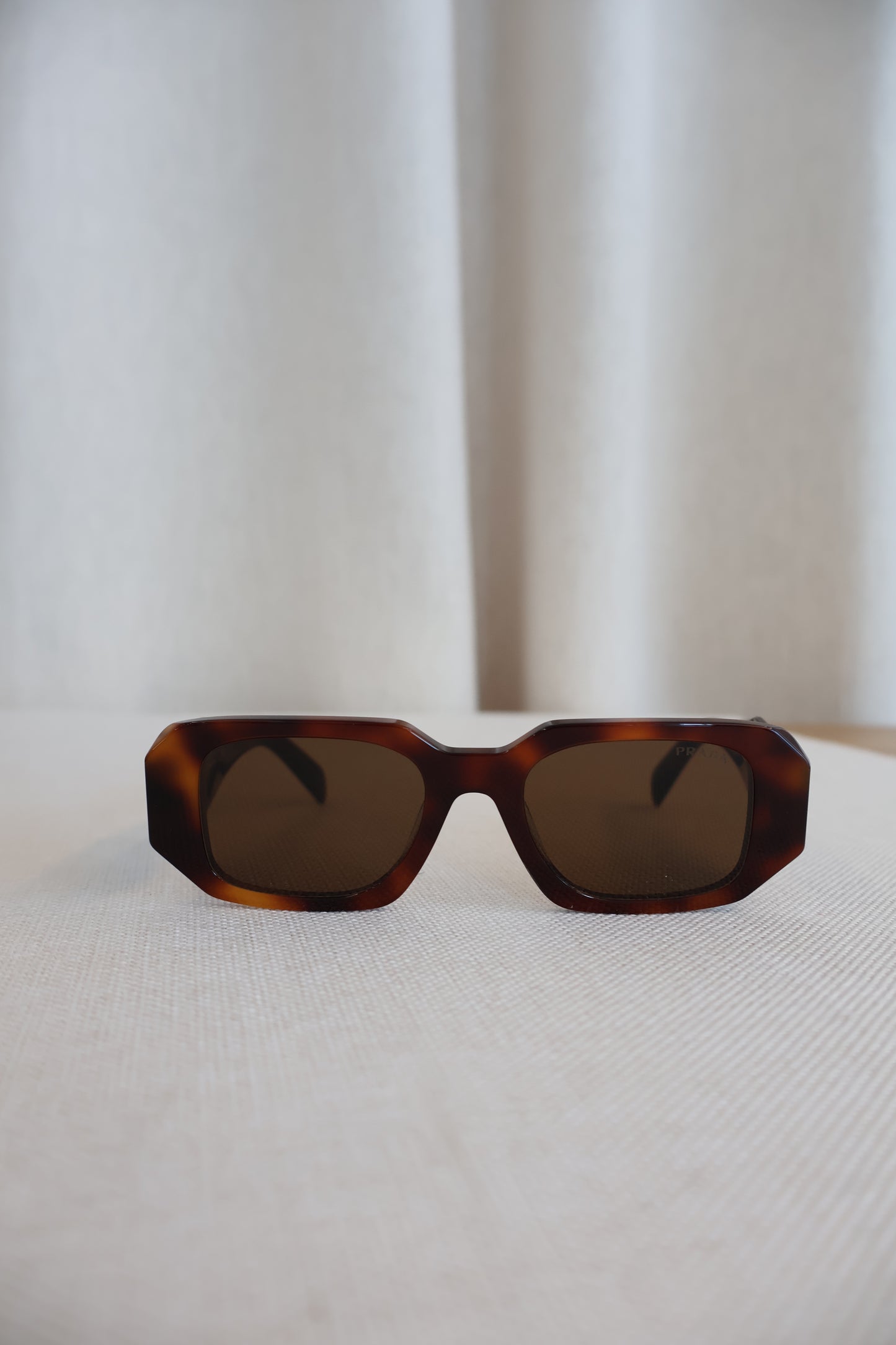 Prada PR17WS Sunglasses Tortoiseshell (Whatsapp for Price & Grade)