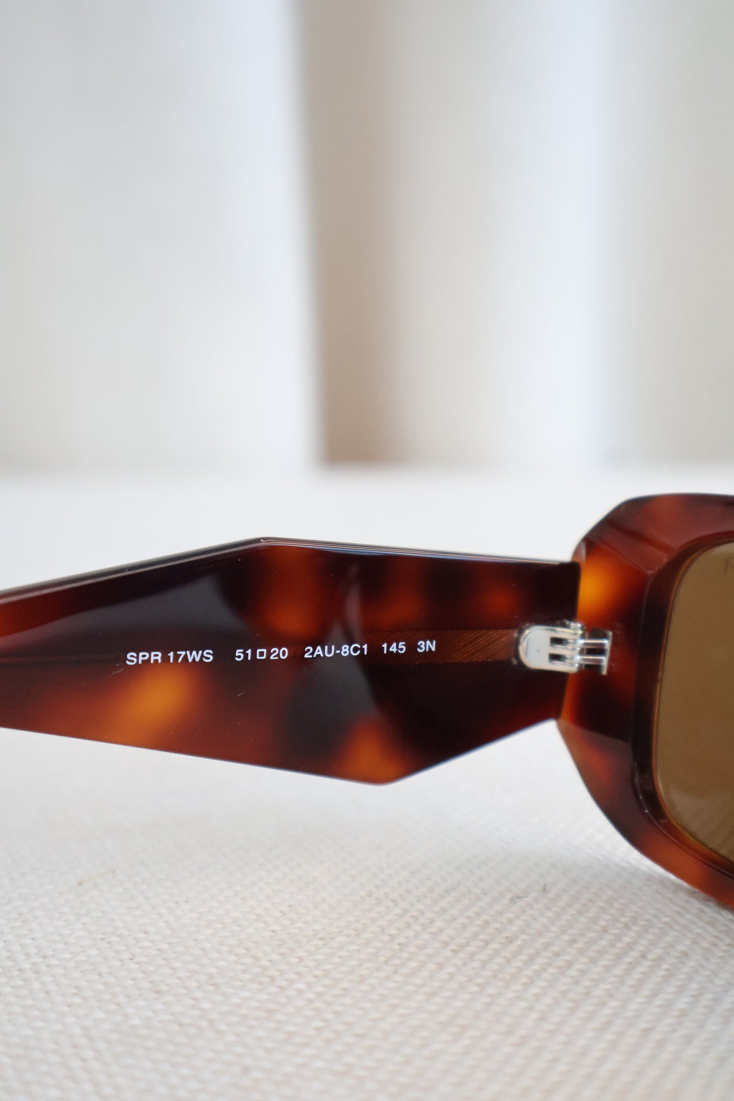 Prada PR17WS Sunglasses Tortoiseshell (Whatsapp for Price & Grade)