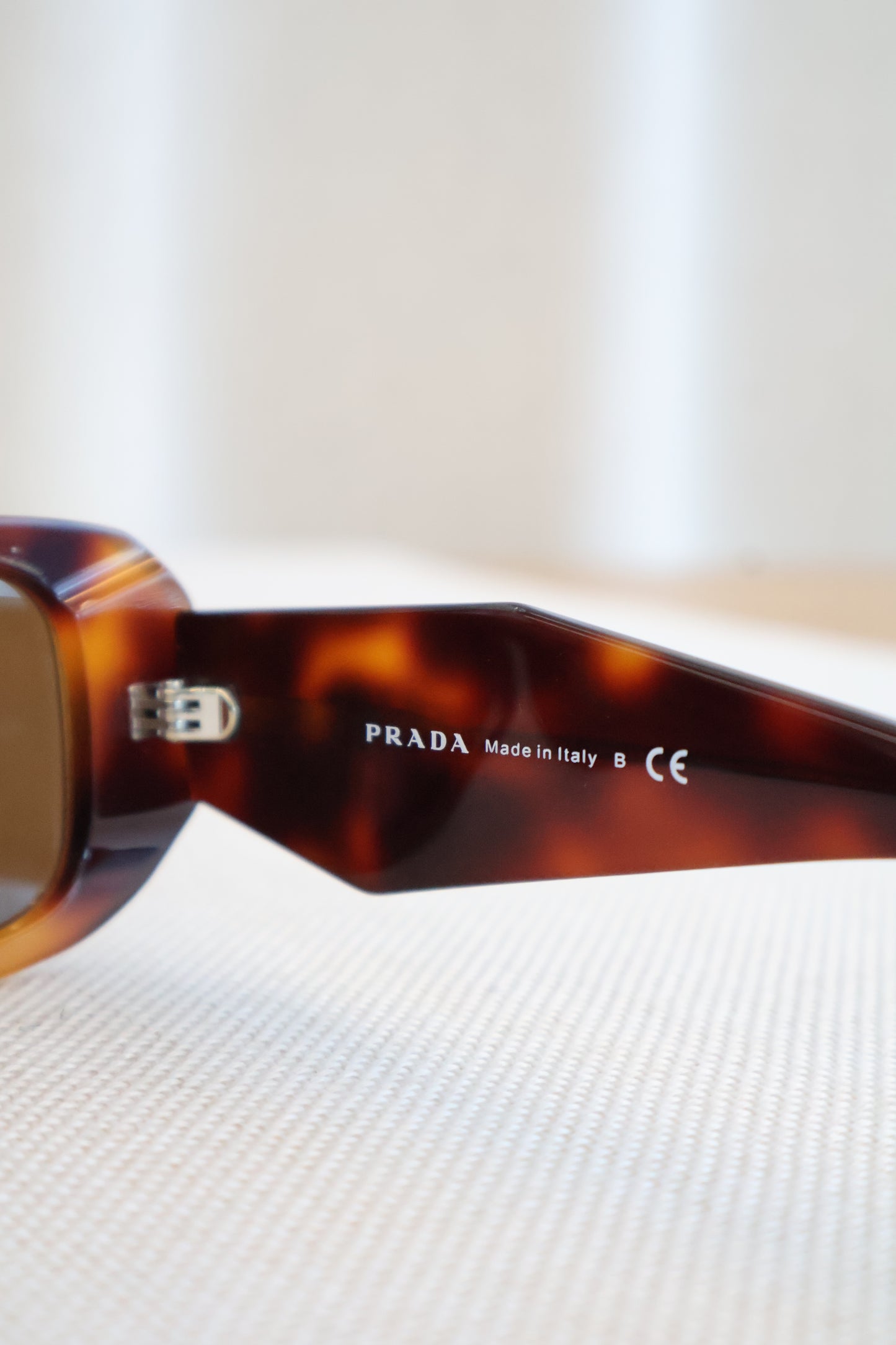 Prada PR17WS Sunglasses Tortoiseshell (Whatsapp for Price & Grade)