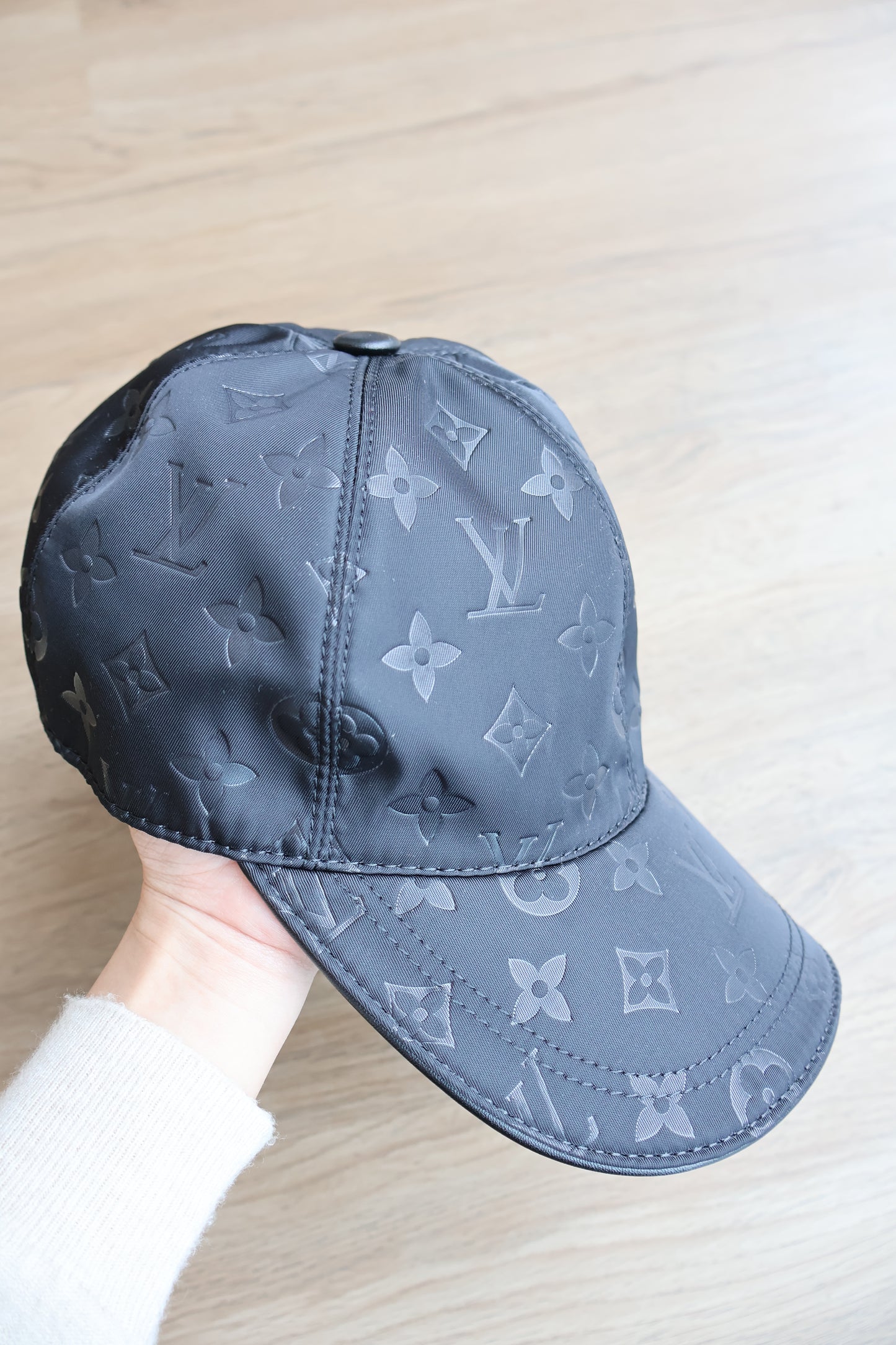 Louis Vuitton Black Cap (Whatsapp for Price & Grade)