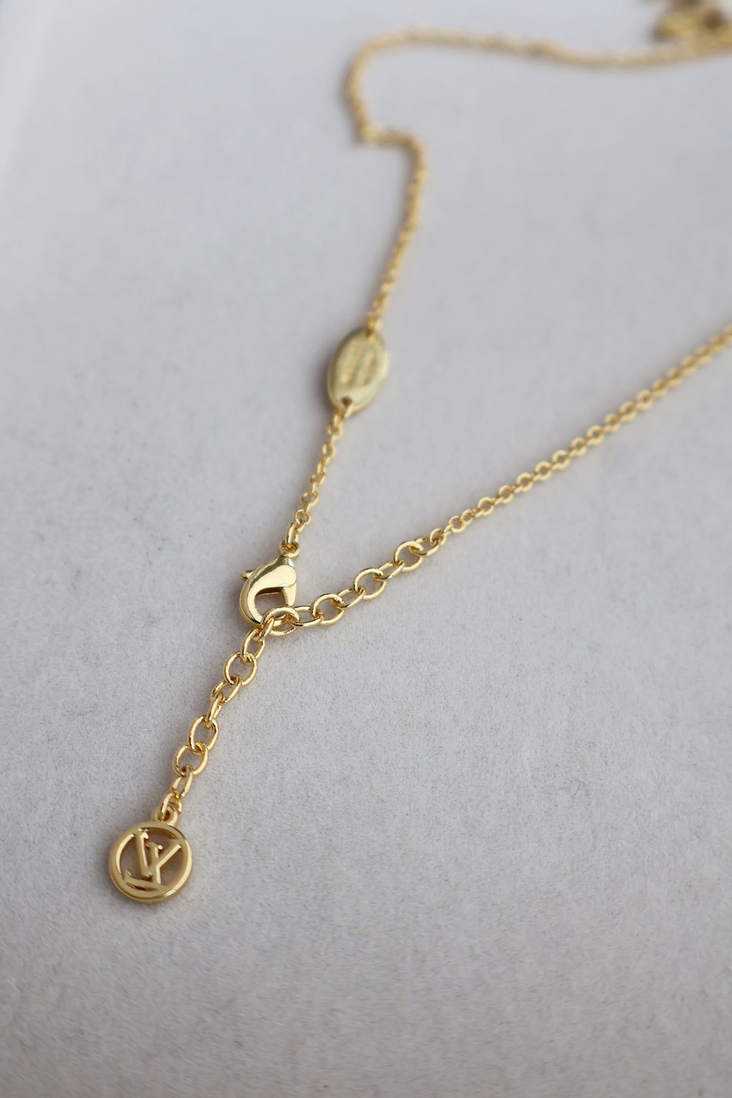 Louis Vuitton Necklace Gold (Whatsapp for Price & Grade)