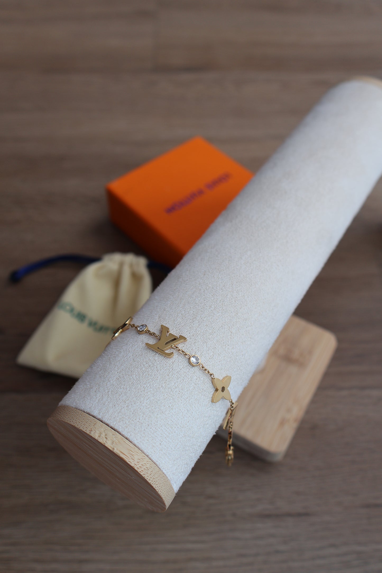 Louis Vuitton Bracelet Gold (Whatsapp for Price & Grade)