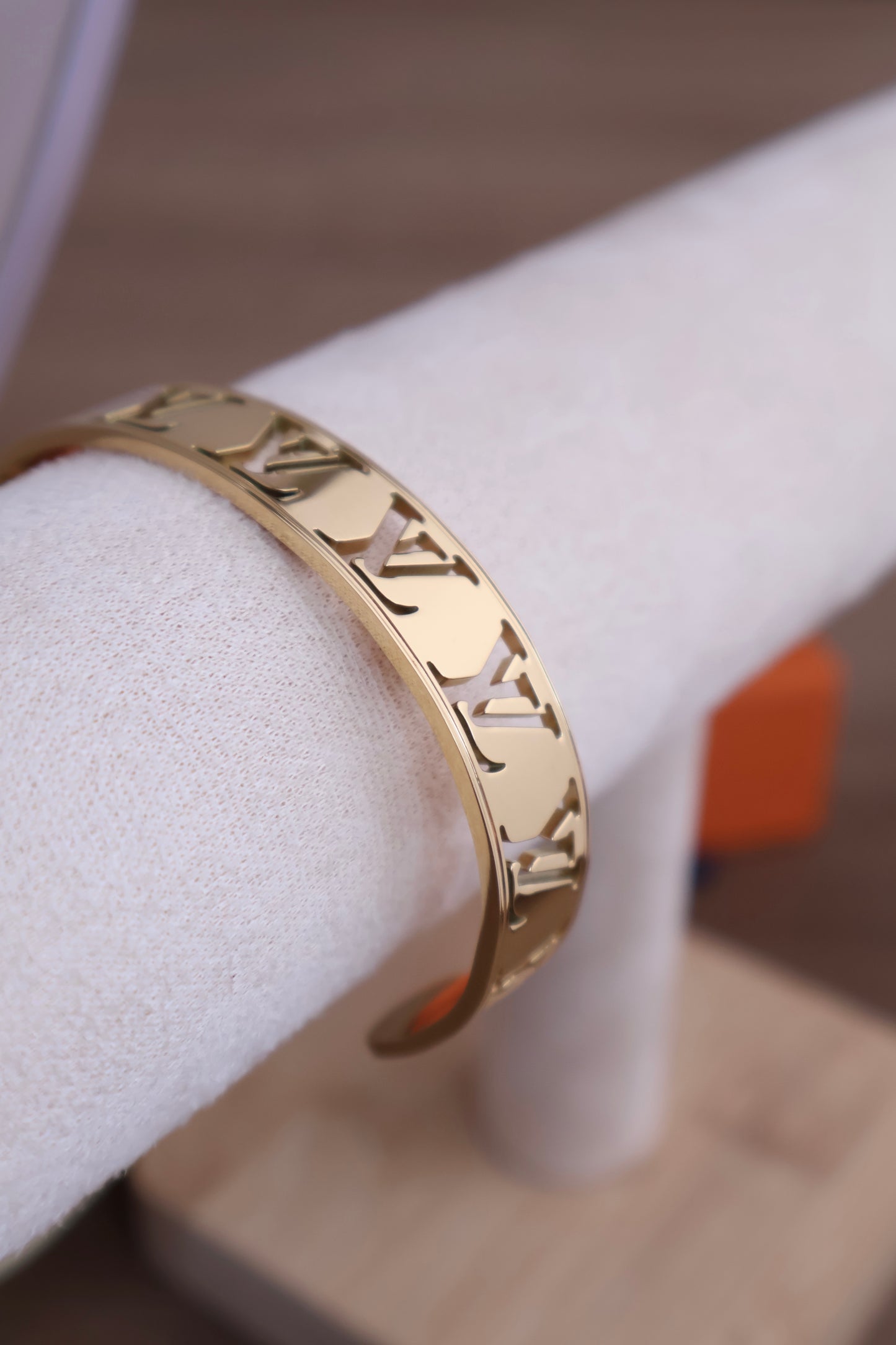 Louis Vuitton Bangle Gold (Whatsapp for Price & Grade)