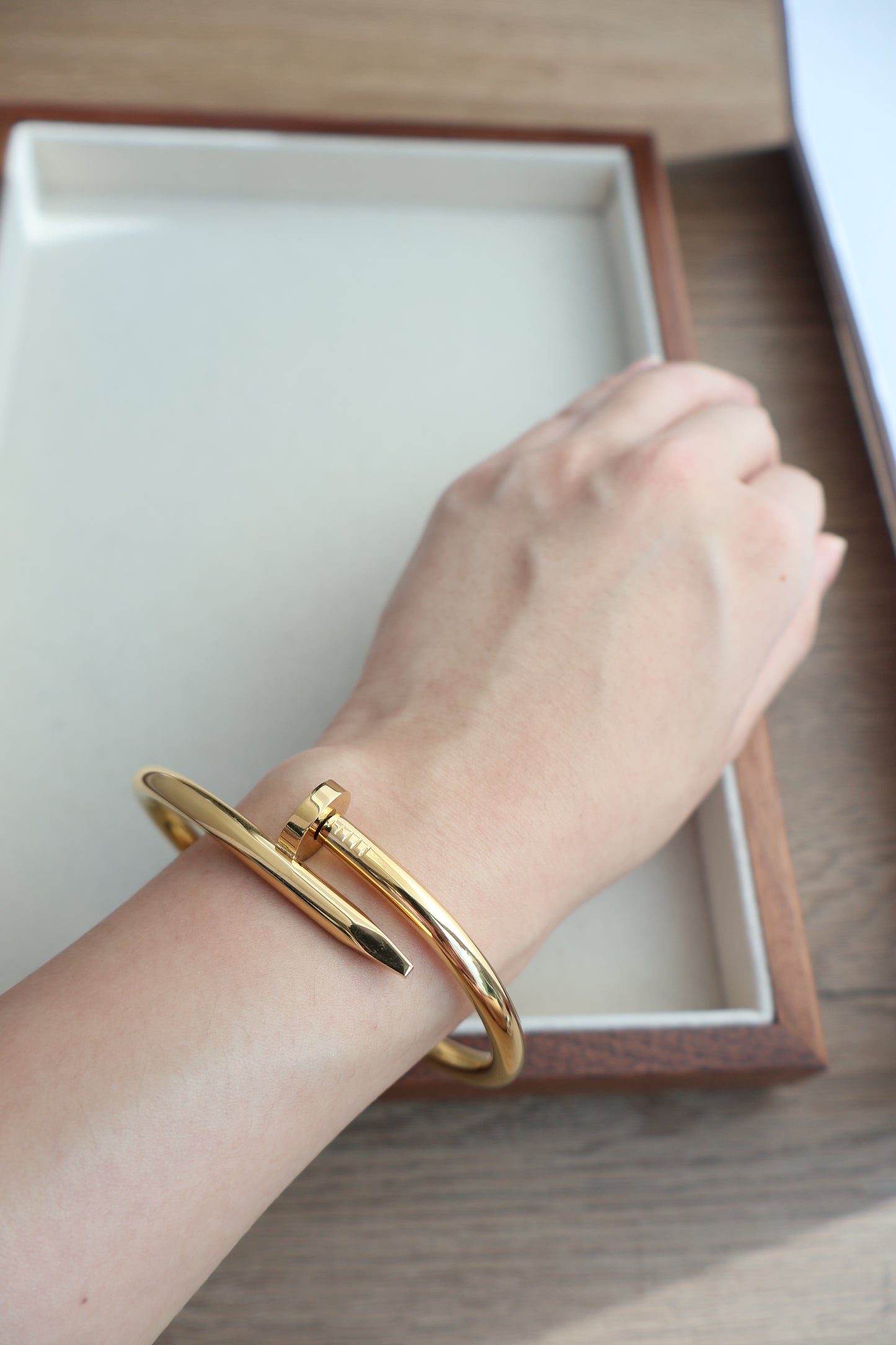 Cartier Bangle Bracelet JUC Gold (Whatsapp for Price & Grade)