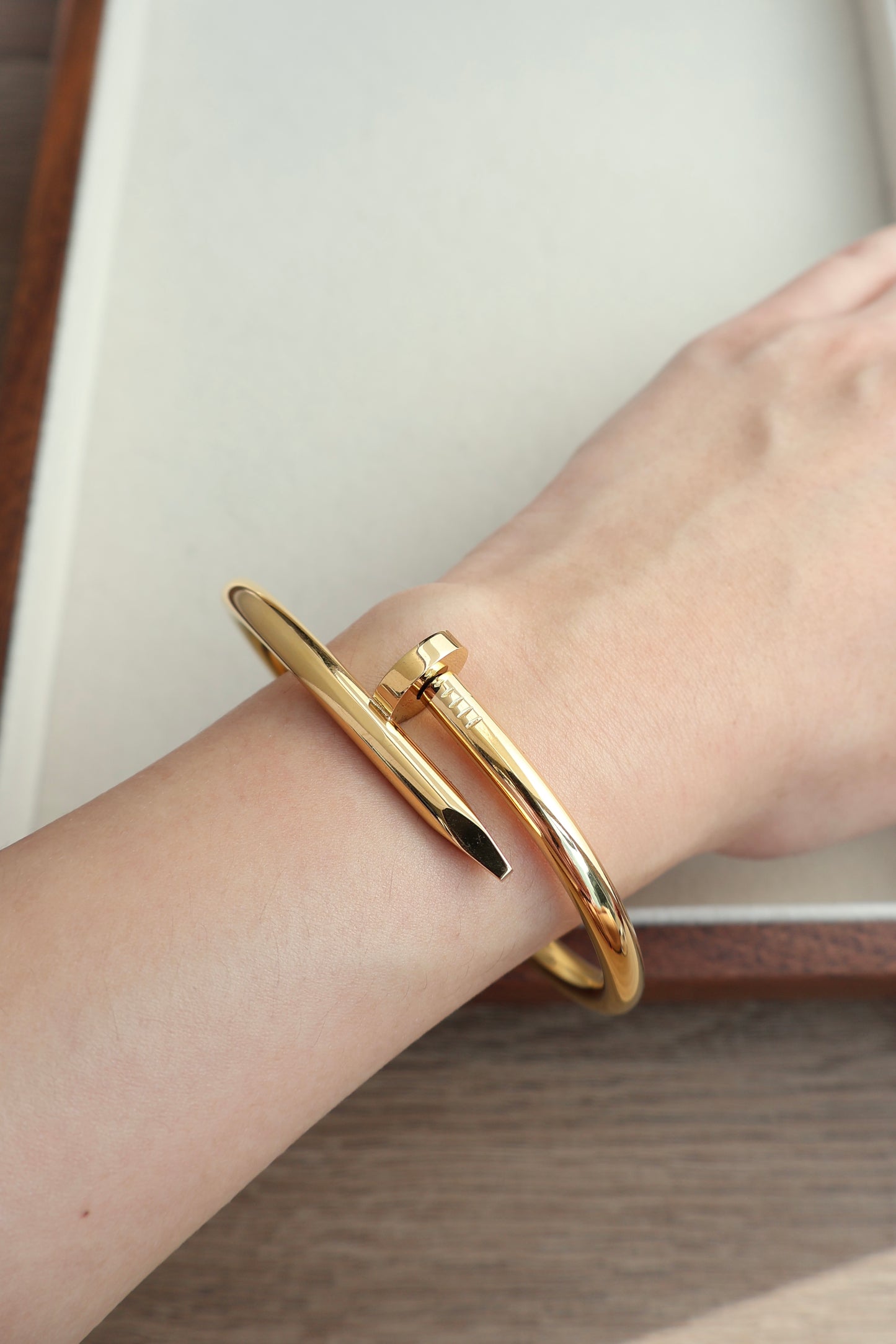 Cartier Bangle Bracelet JUC Gold (Whatsapp for Price & Grade)