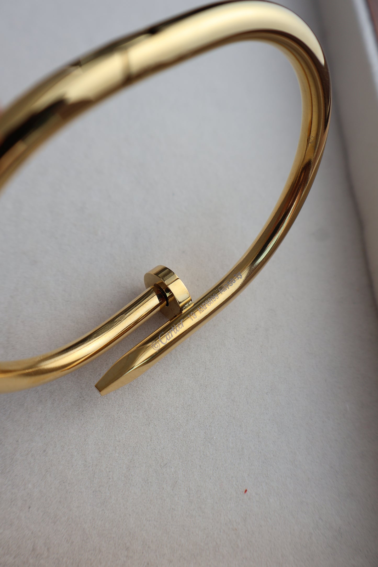 Cartier Bangle Bracelet JUC Gold (Whatsapp for Price & Grade)