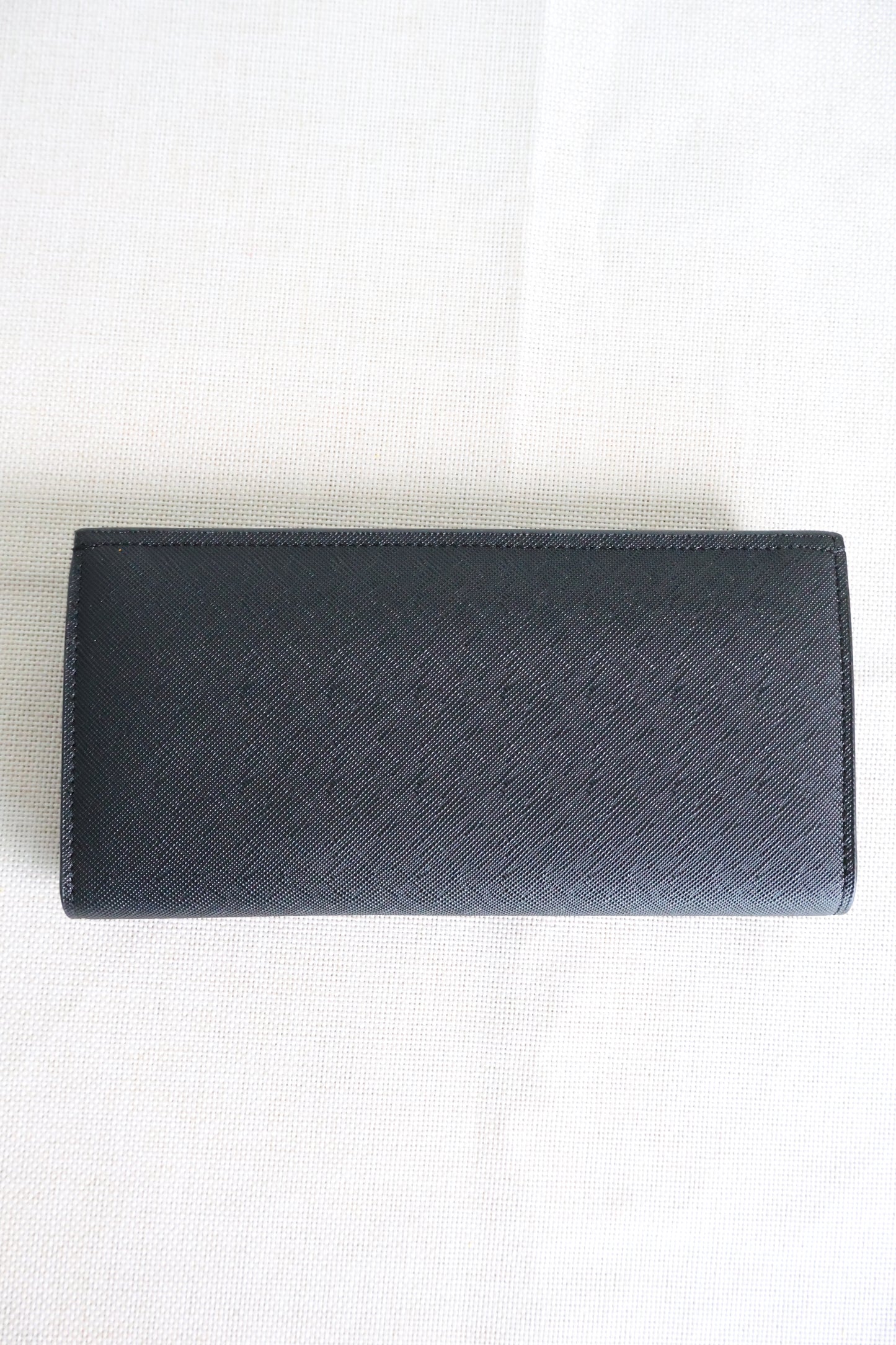 Prada Black Saffiano Wallet Long (Whatsapp for Price & Grade)