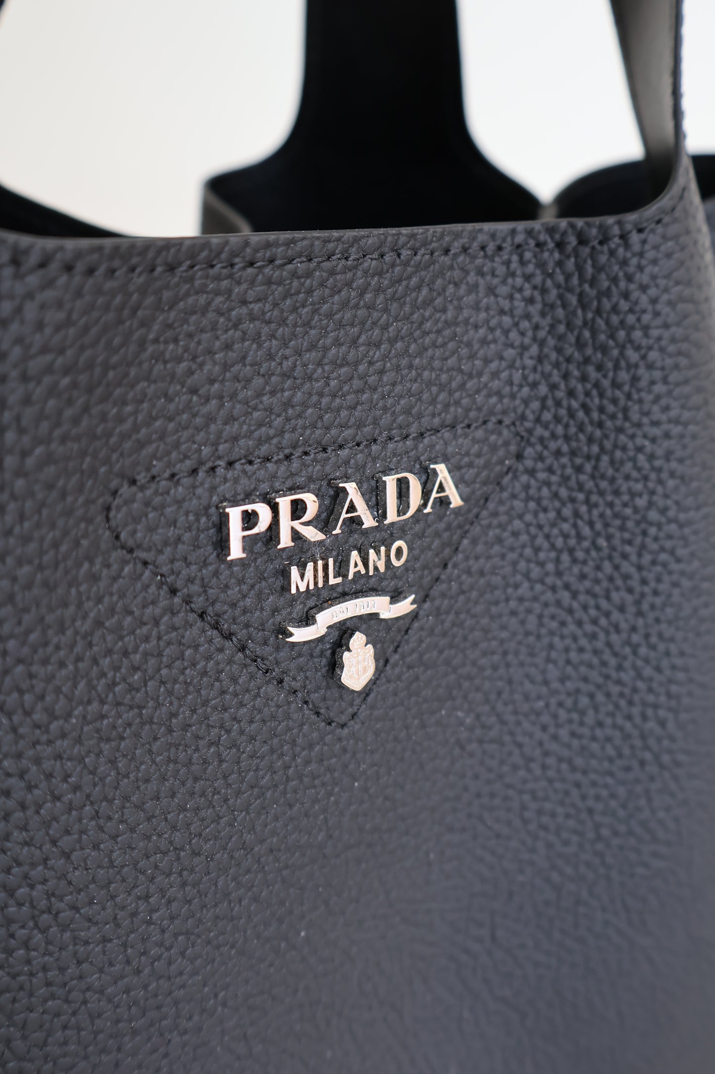 Prada Bucket Bag Black (Whatsapp for Price & Grade)