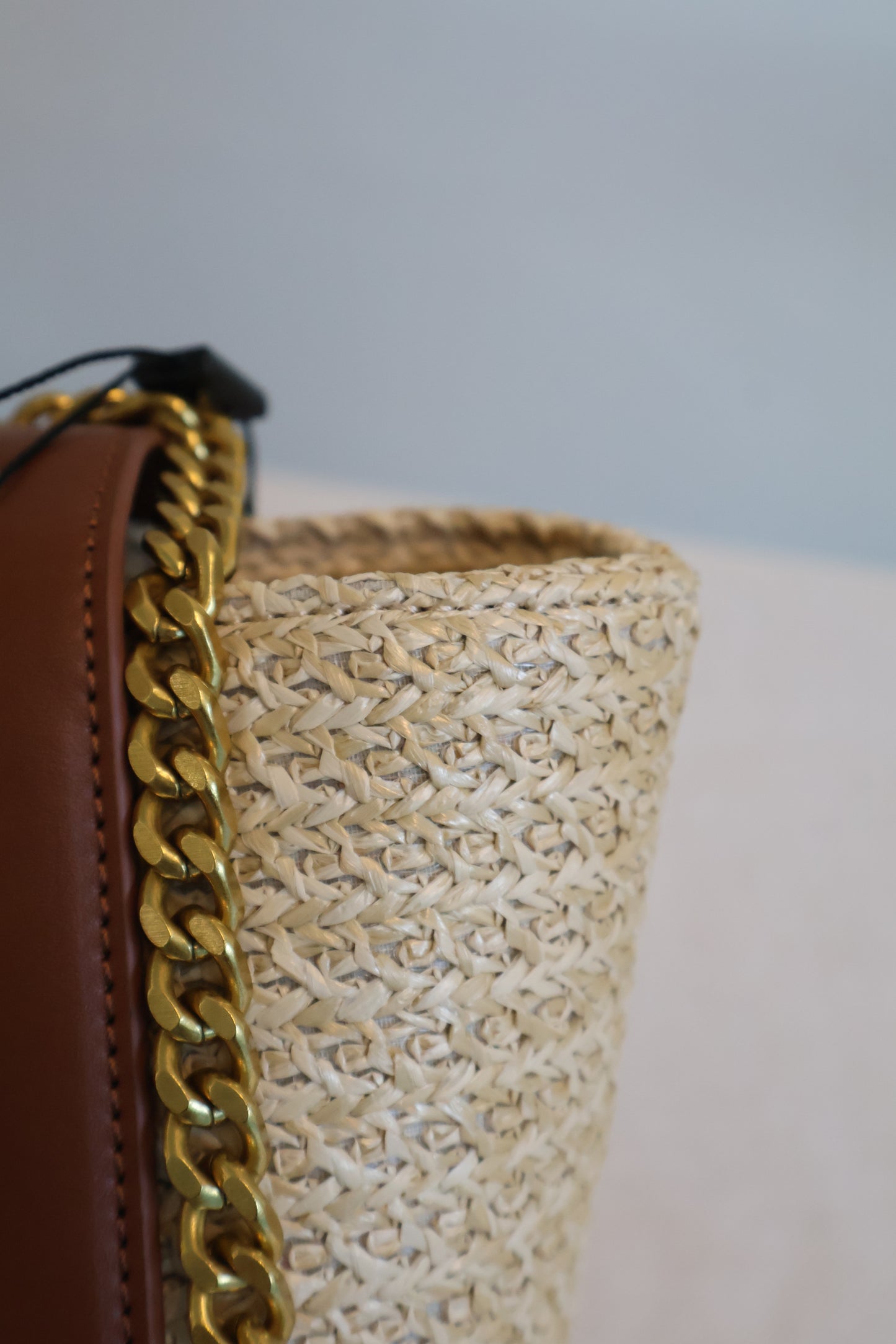 Yves Saint Laurent Rattan Bag (Whatsapp for Price & Grade)