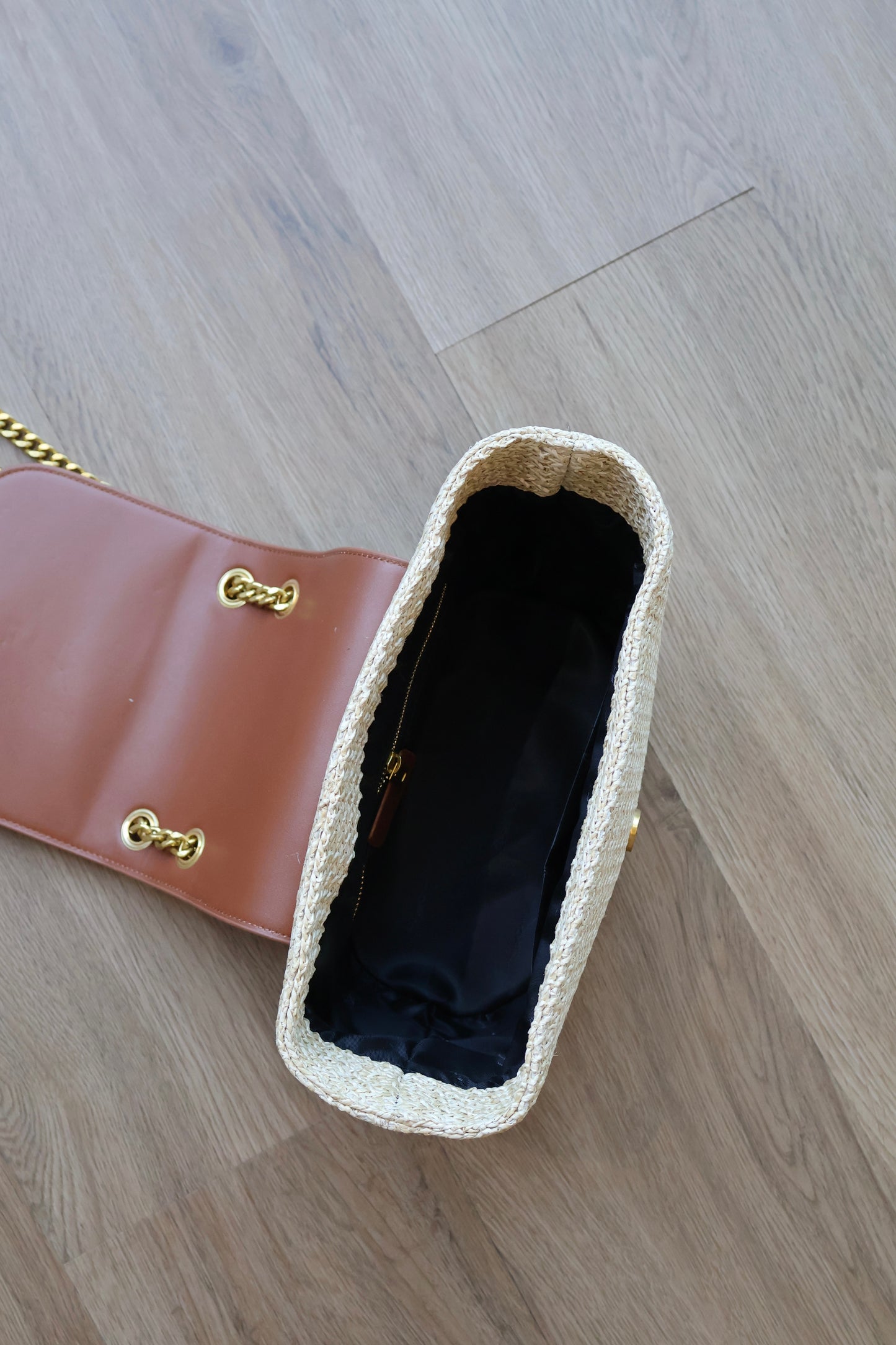 Yves Saint Laurent Rattan Bag (Whatsapp for Price & Grade)