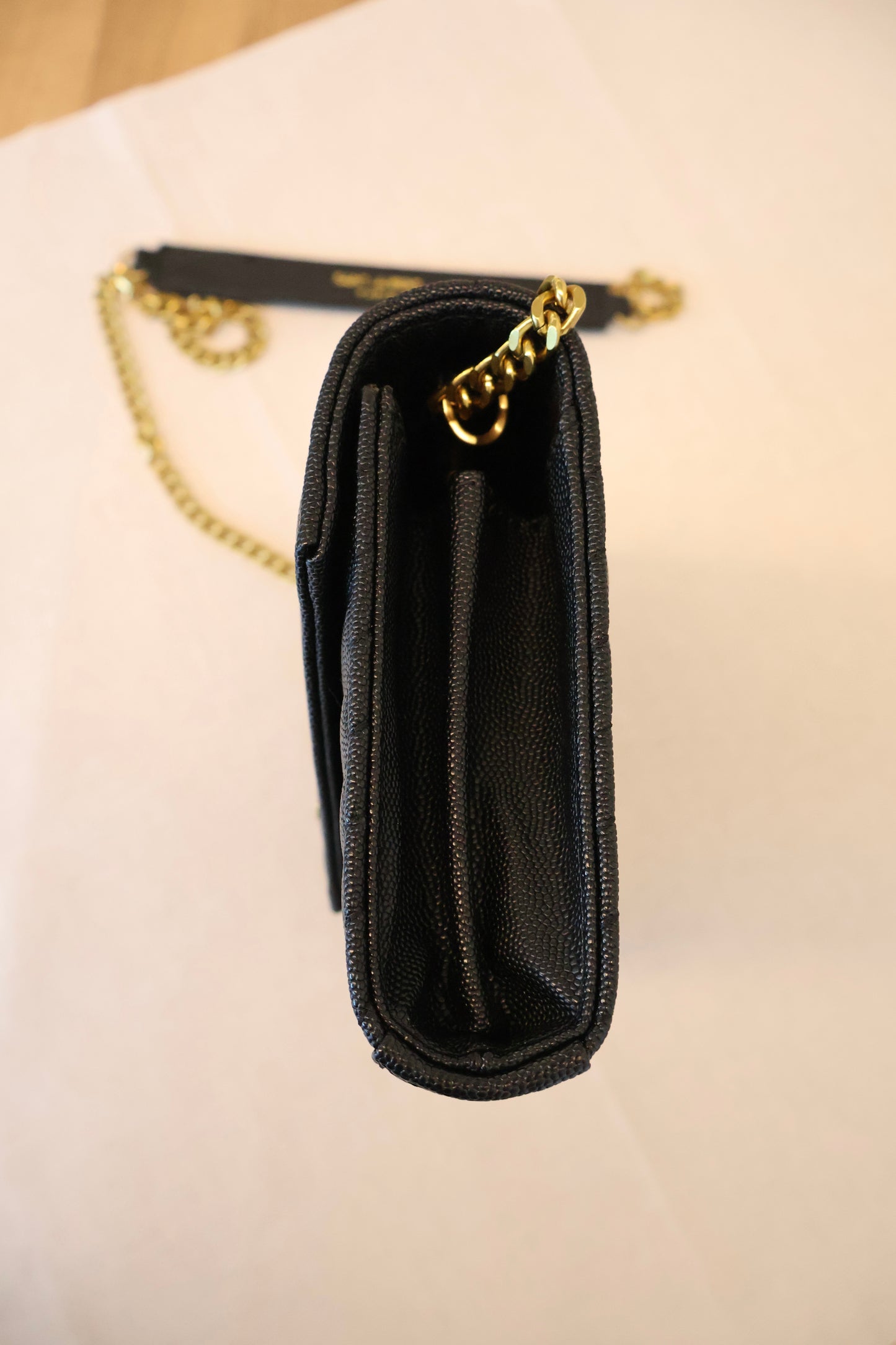 Yves Saint Laurent WOC Black x Gold PDD (Whatsapp for Price & Grade)