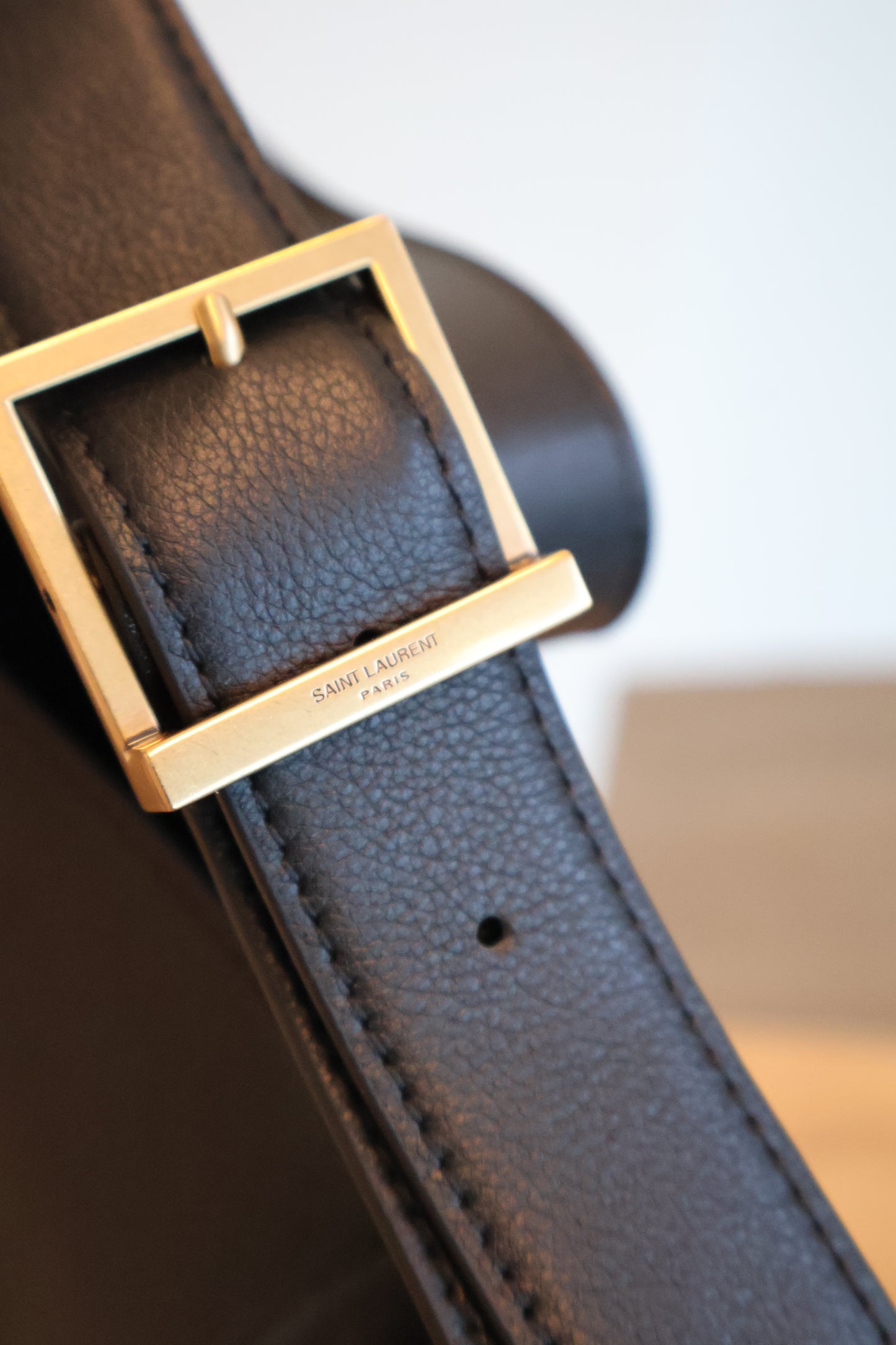 Yves Saint Laurent LE5A7 Supple Small Bag Black (Whatsapp for Price & Grade)