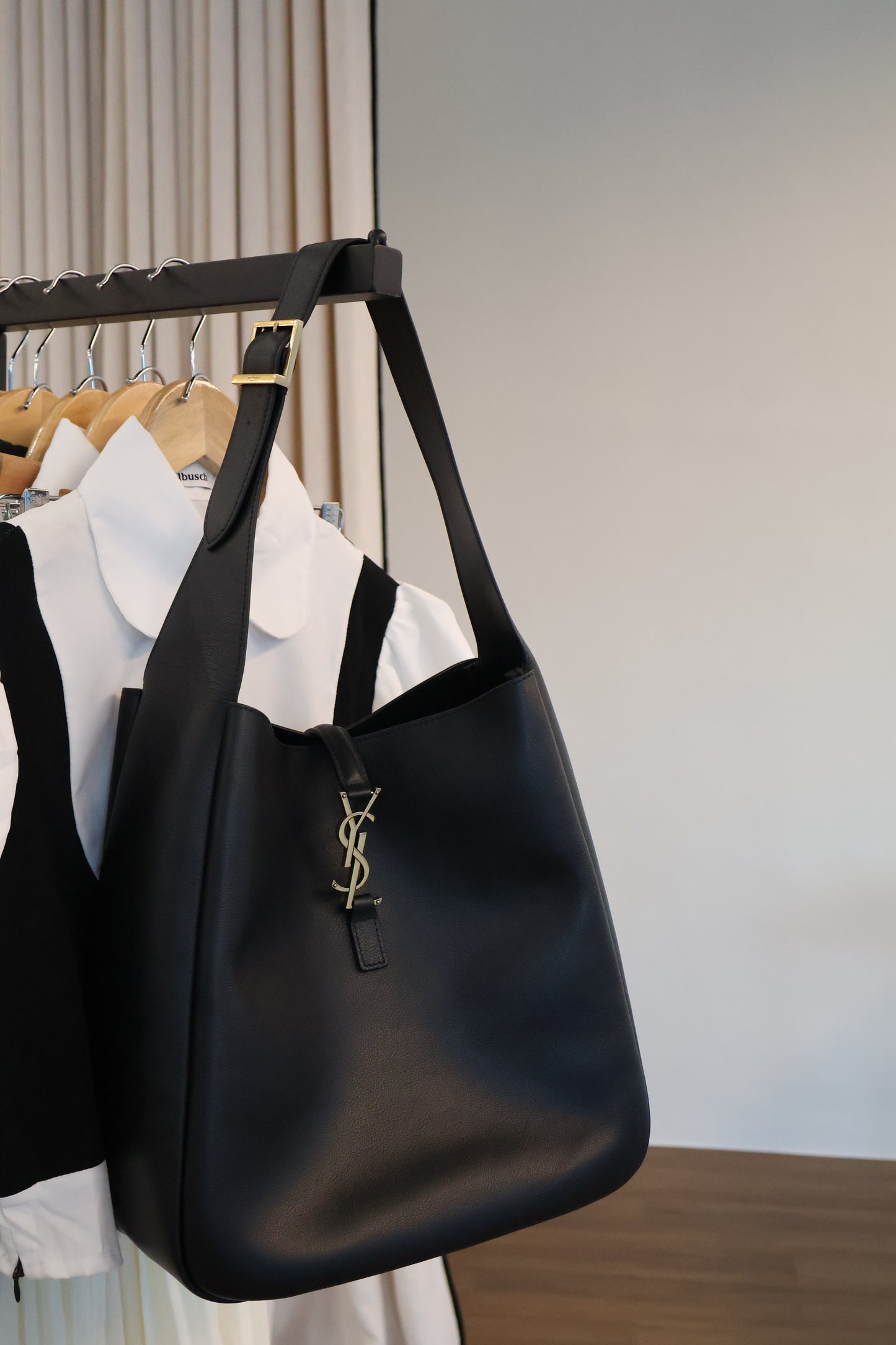 Yves Saint Laurent LE5A7 Supple Small Bag Black (Whatsapp for Price & Grade)