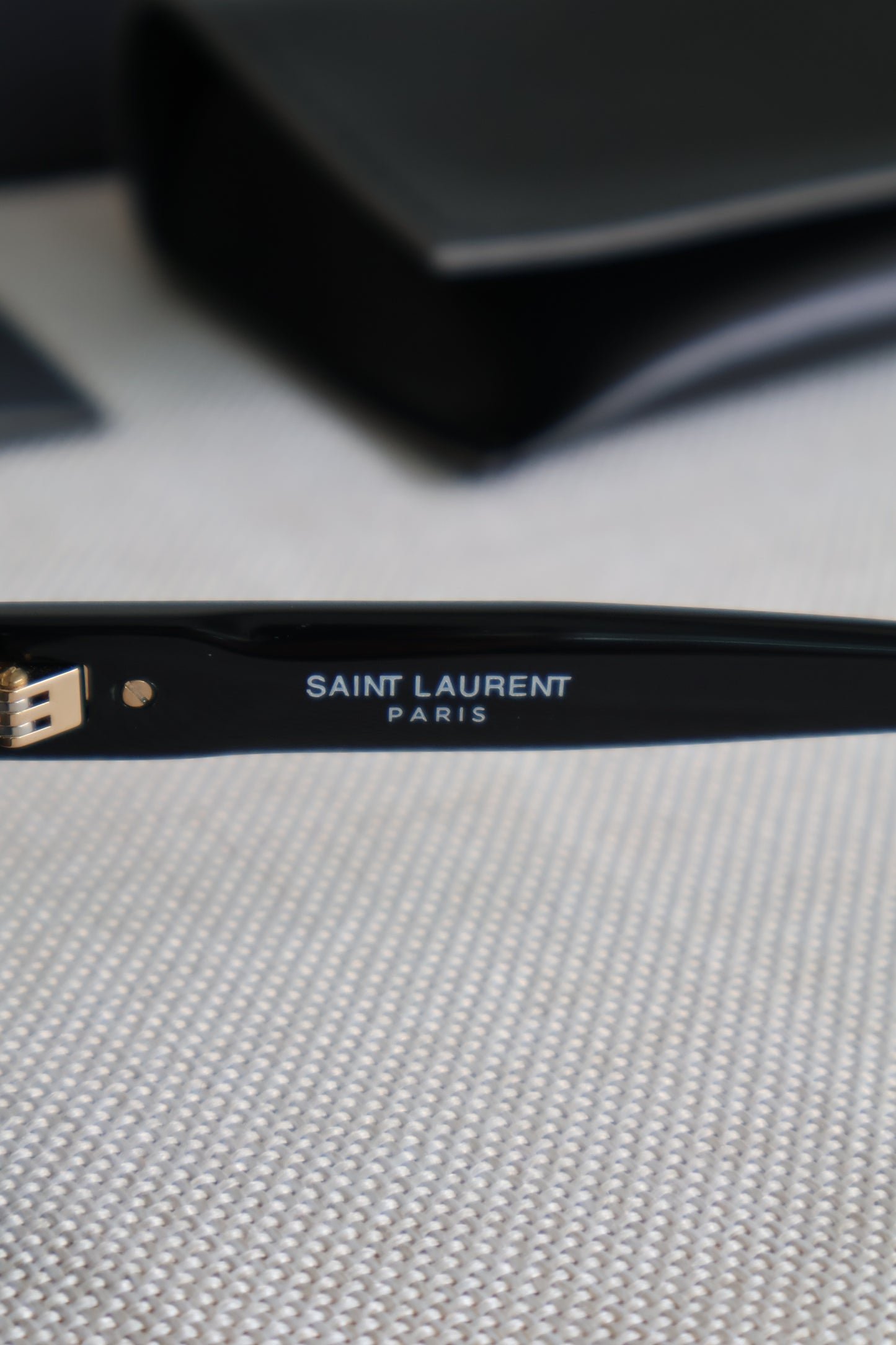 Yves Saint Laurent Black Sunglasses (Whatsapp for Price & Grade)