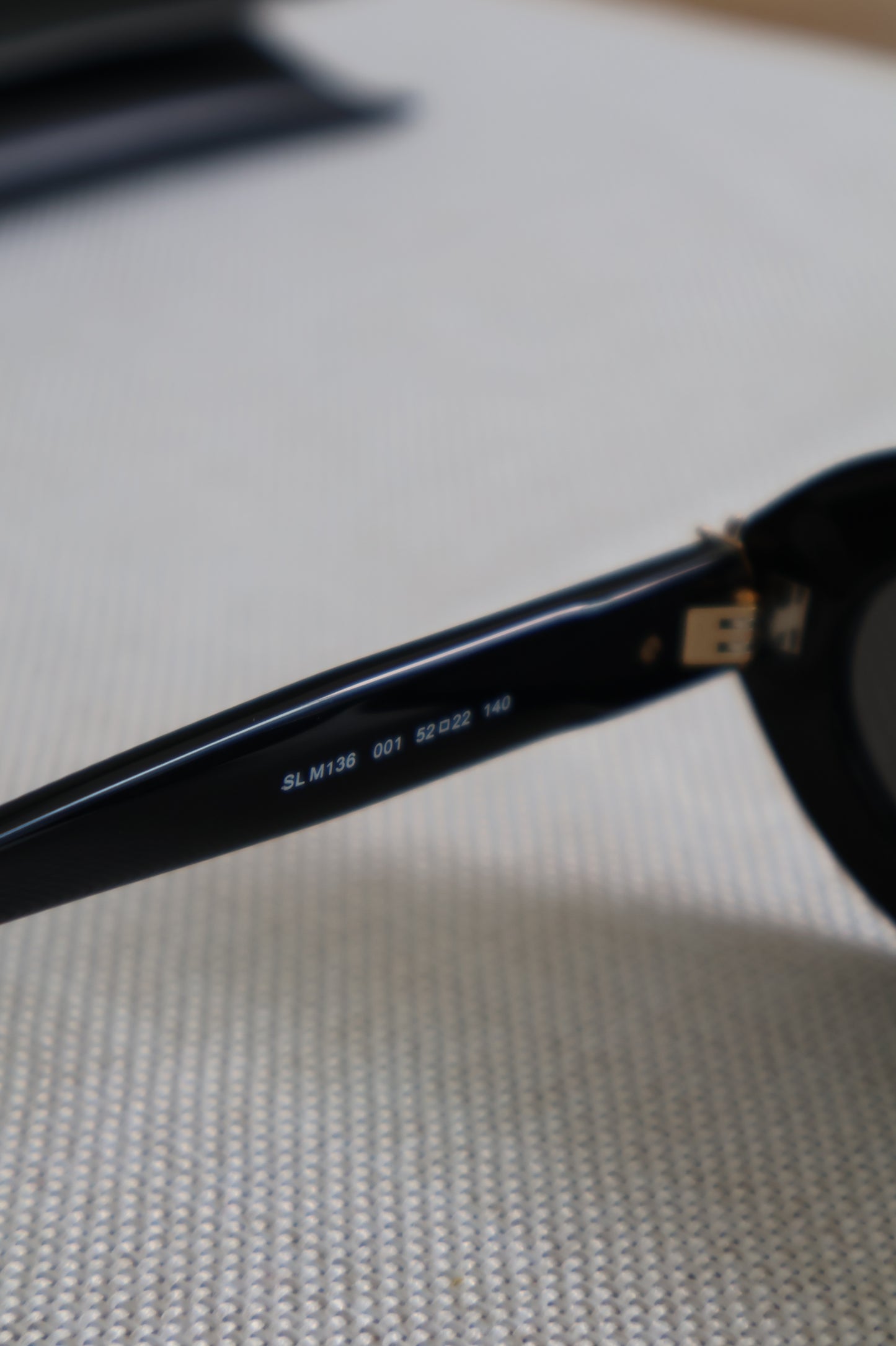 Yves Saint Laurent Black Sunglasses (Whatsapp for Price & Grade)