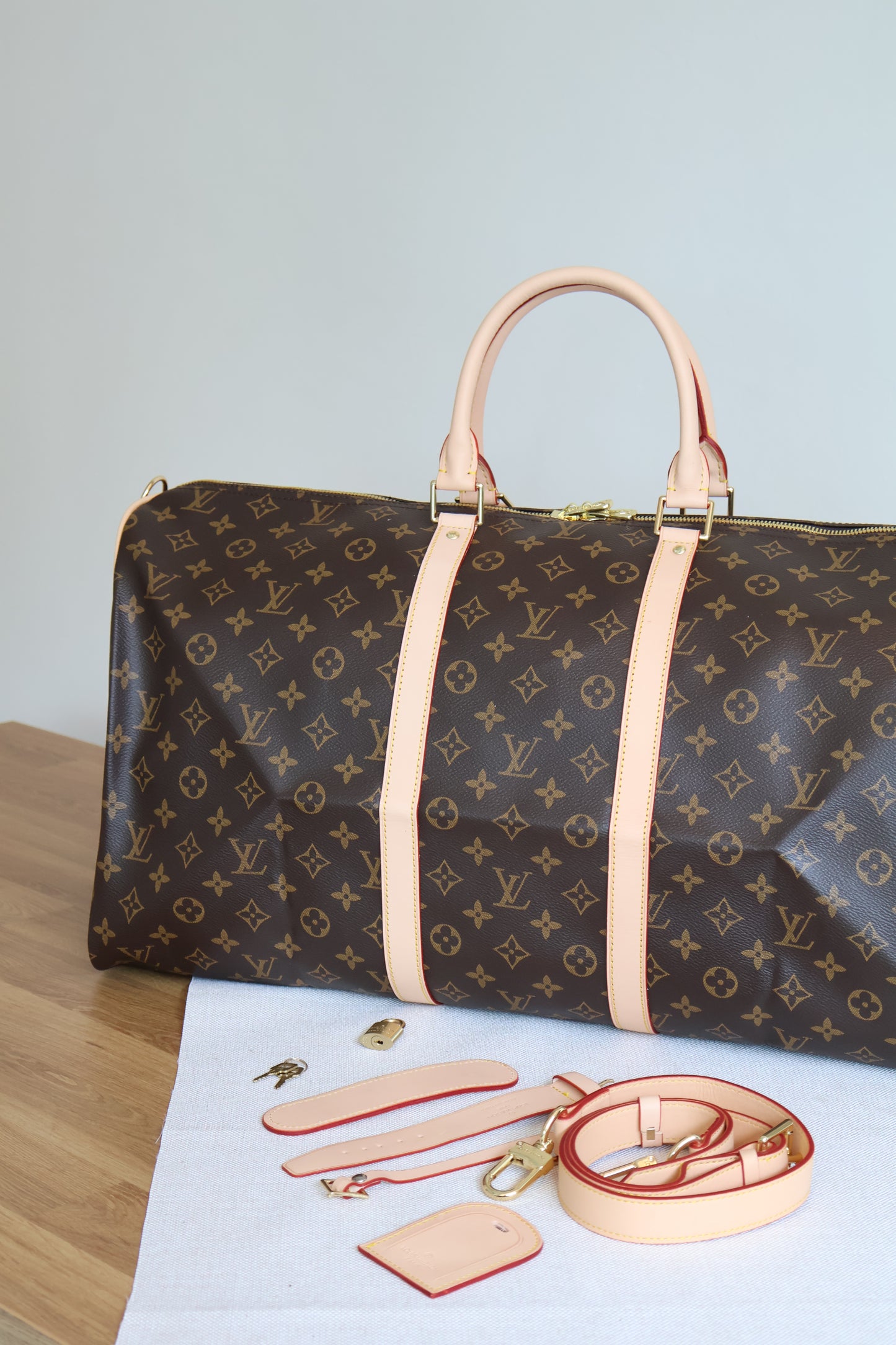 Louis Vuitton Keepall 55cm Brown Monogram (Whatsapp for Price & Grade)