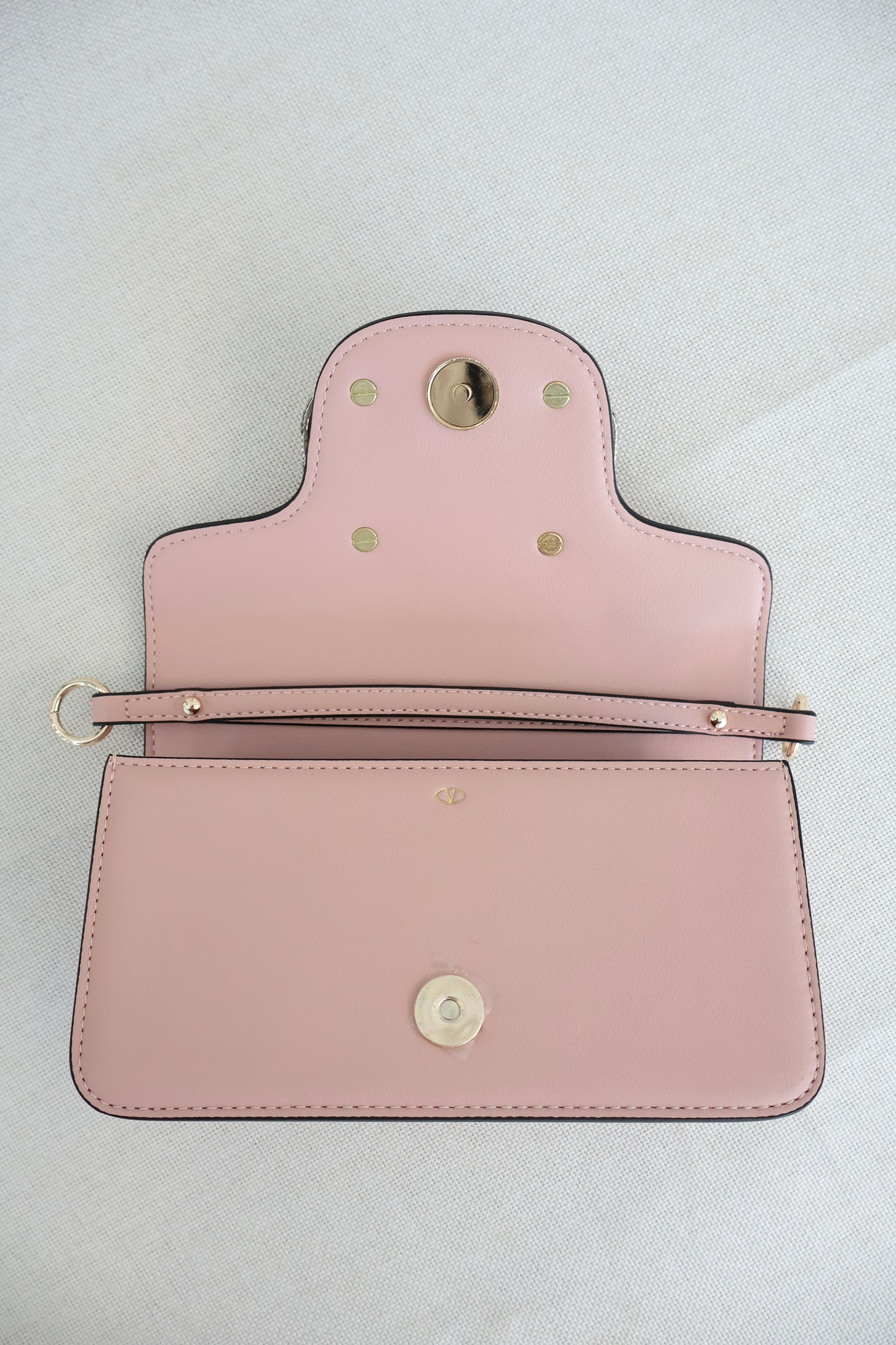 Valentino Pink x Crystal bag (Whatsapp for Price & Grade)