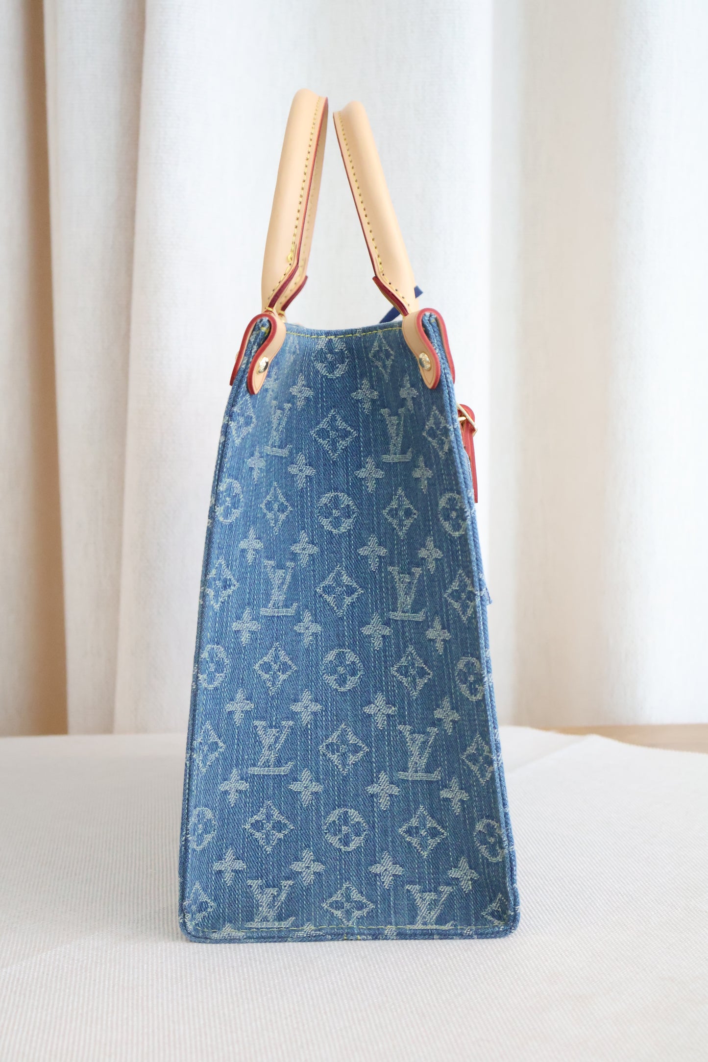 Louis Vuitton OnTheGo Denim (Whatsapp for Price & Grade)