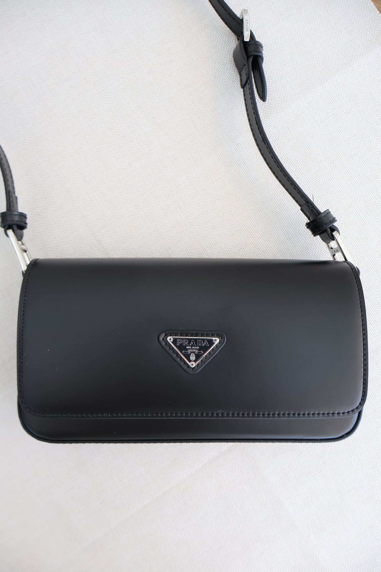 Prada Femme Shoulder Bag Black (Whatsapp for Price & Grade)