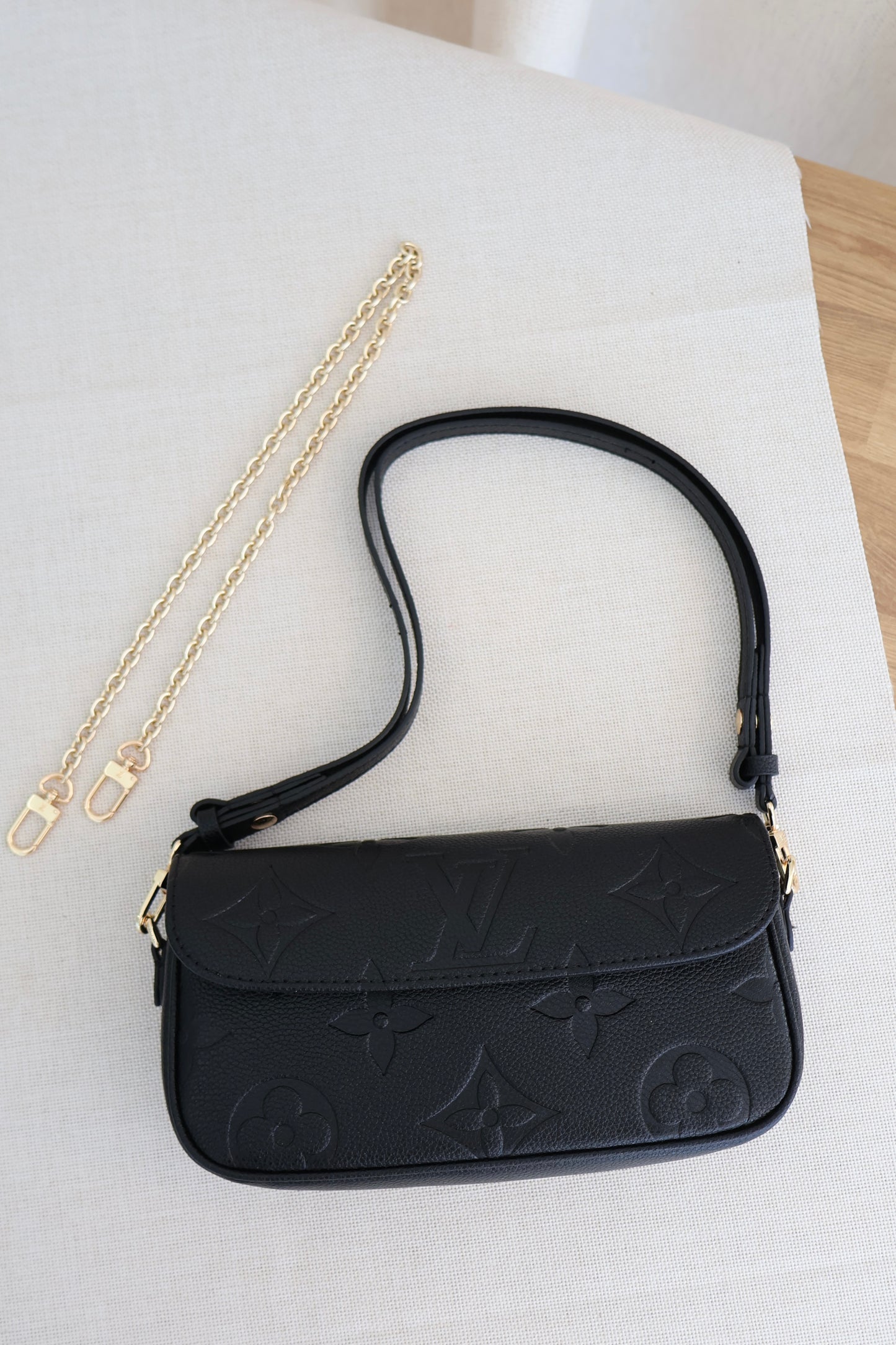 Louis Vuitton Ivy Bag Black (Whatsapp for Price & Grade)