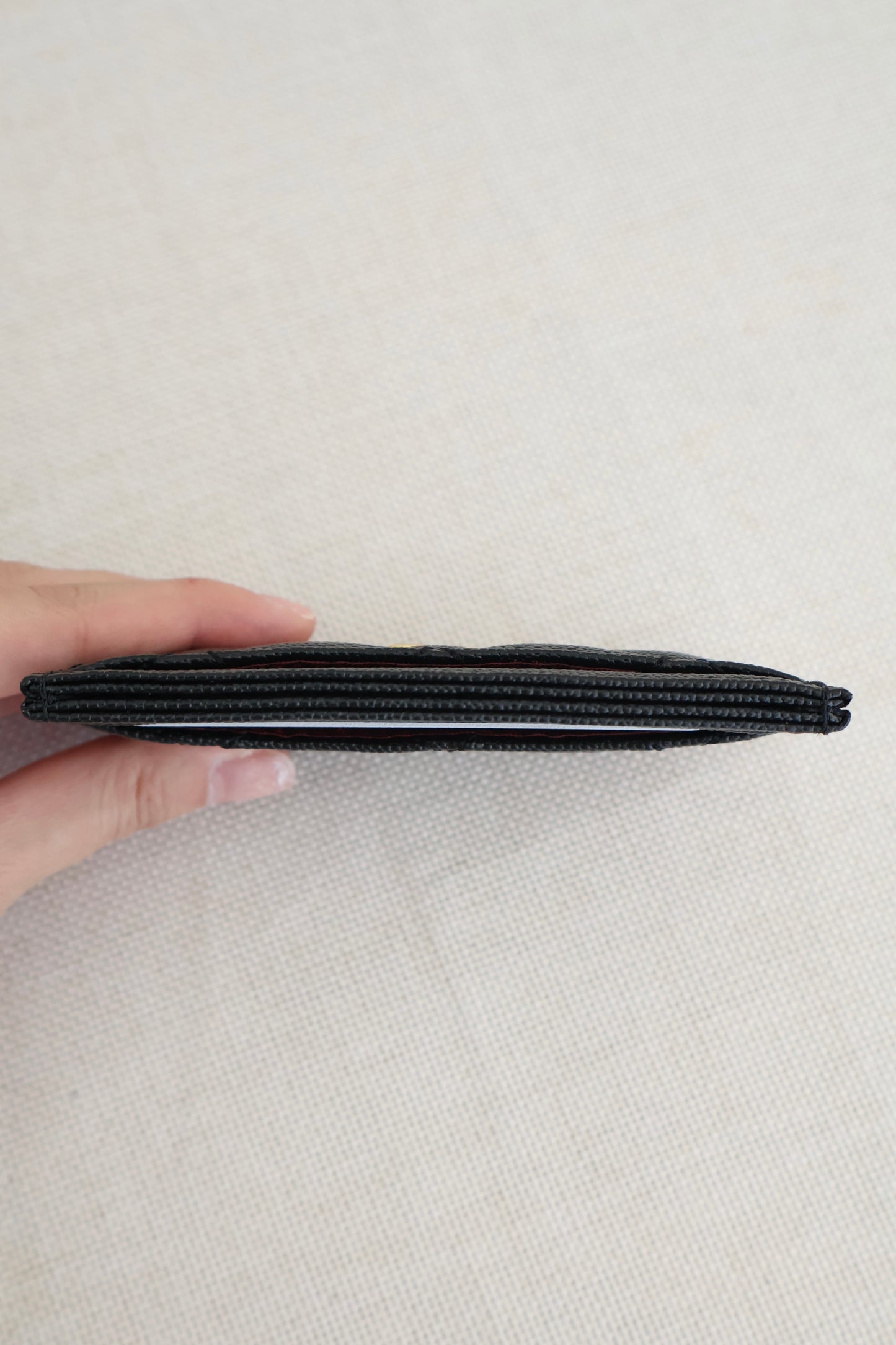 Chanel Card Holders Caviar x Gold PDD (Whatsapp for Price & Grade)