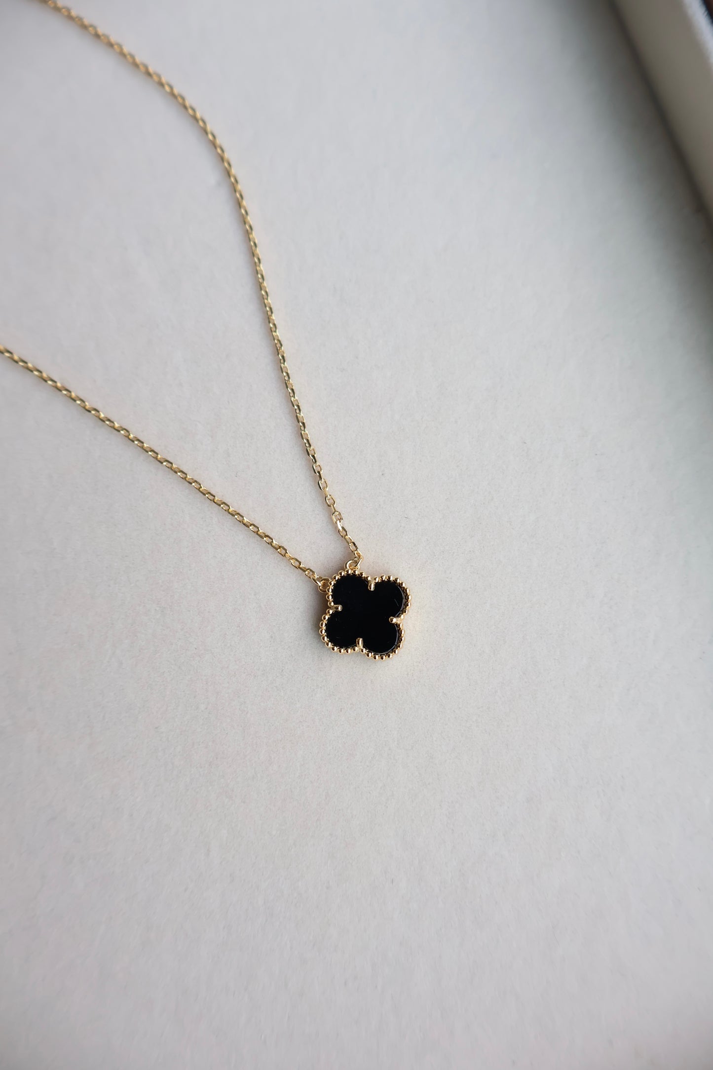 Van Cleef Black Necklace (Whatsapp for Price & Grade)