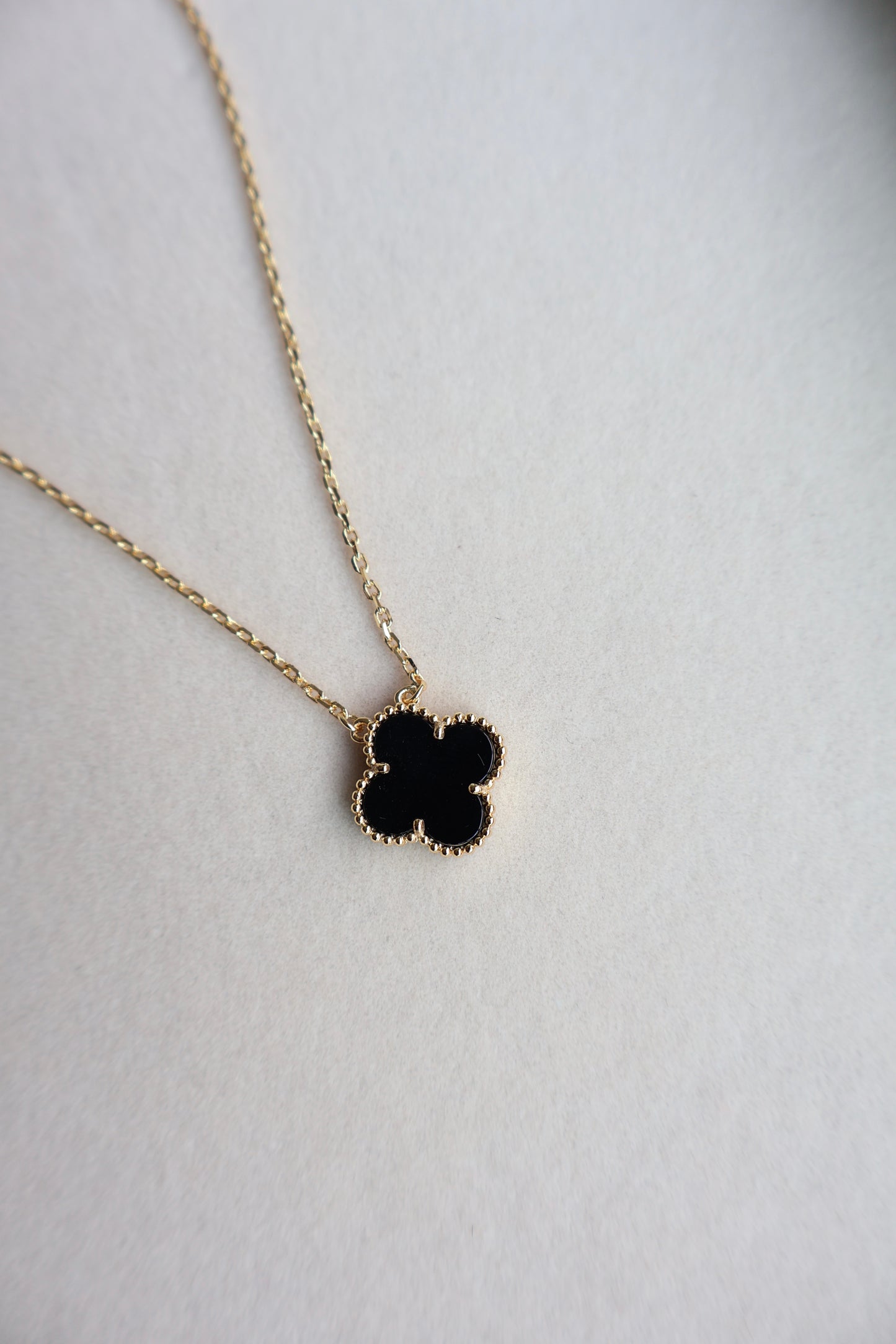 Van Cleef Black Necklace (Whatsapp for Price & Grade)