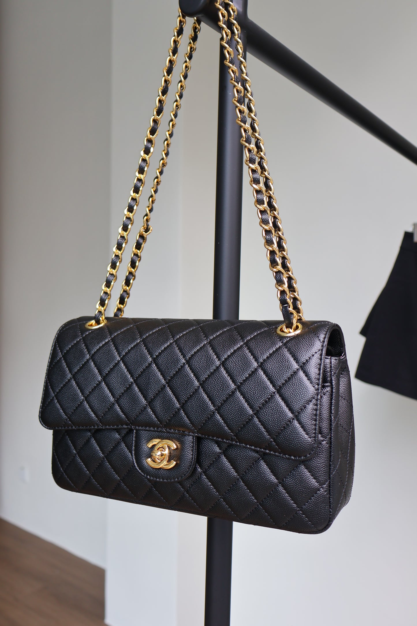 Chanel CF Black Caviar (Whatsapp for Price & Grade)