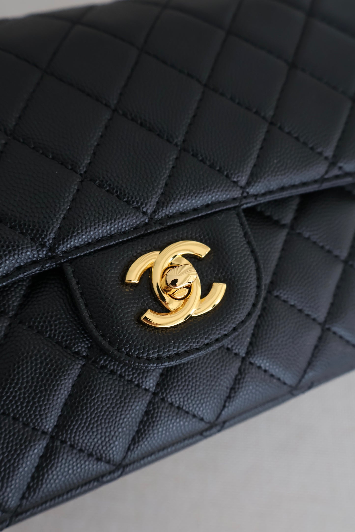 Chanel CF Black Caviar (Whatsapp for Price & Grade)