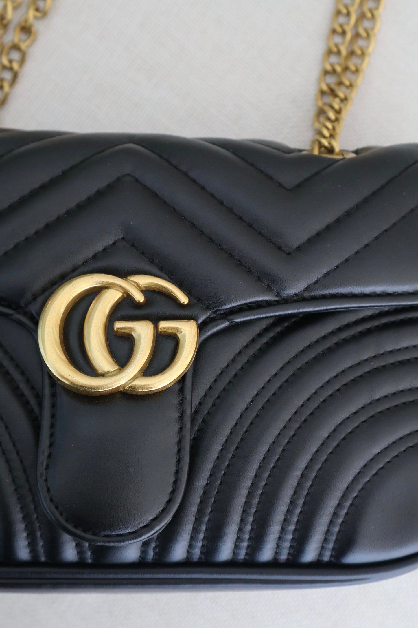 Gucci Marmont Black (Whatsapp for Price & Grade)