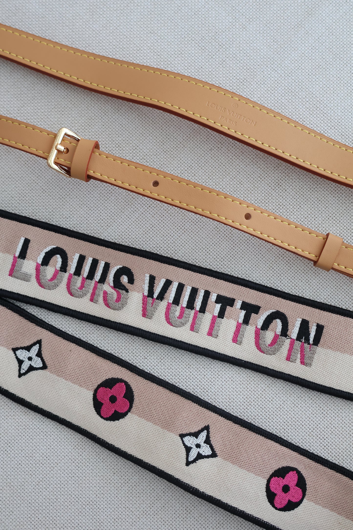 Louis Vuitton Diane White Bag (Whatsapp for Price & Grade)