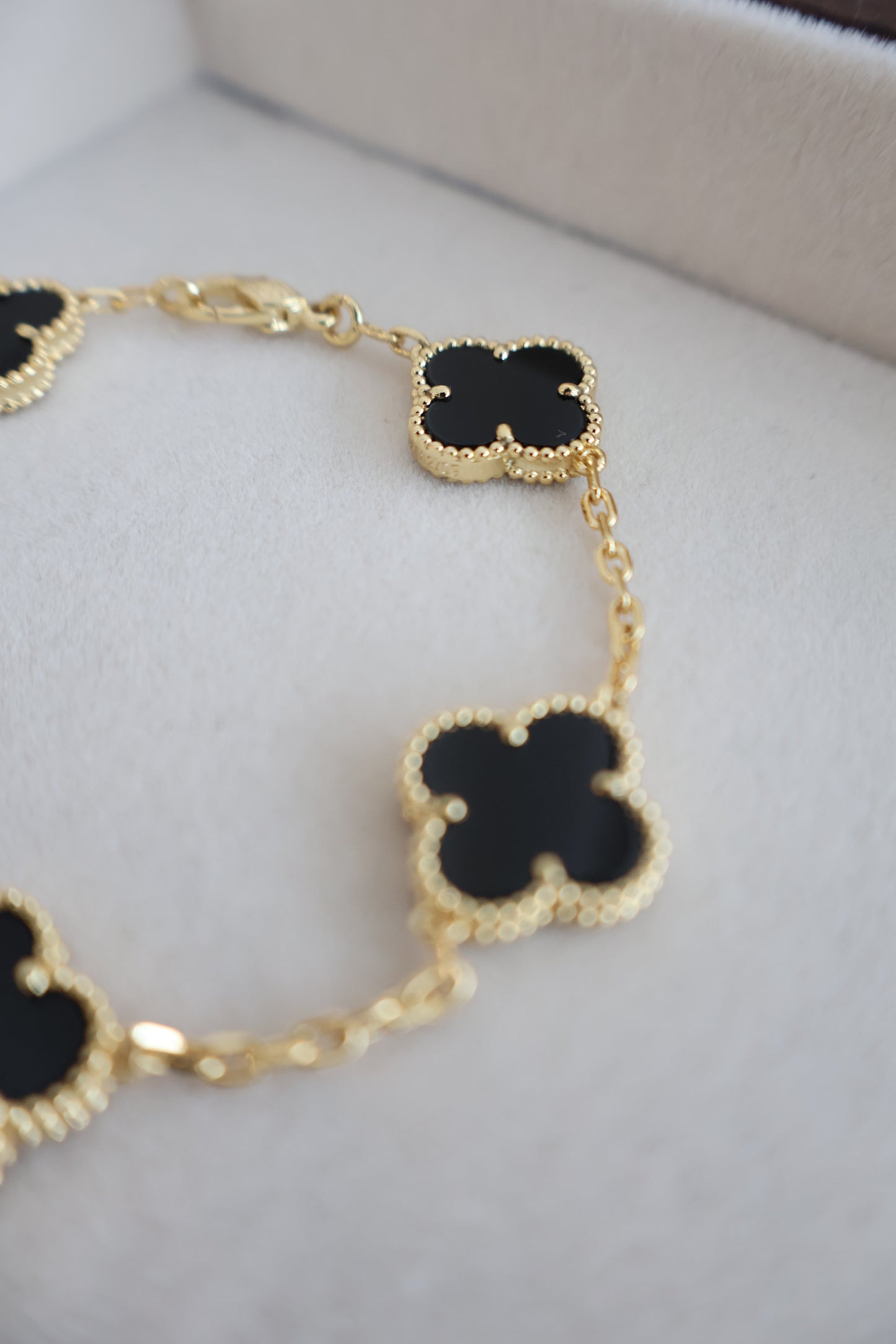 Van Cleef Black Bracelet (Whatsapp for Price & Grade)