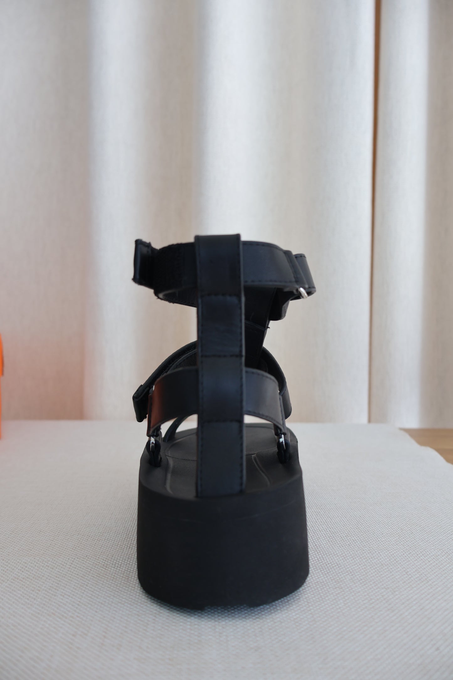 Hermes Enid Sandals Black (Whatsapp for Price & Grade)