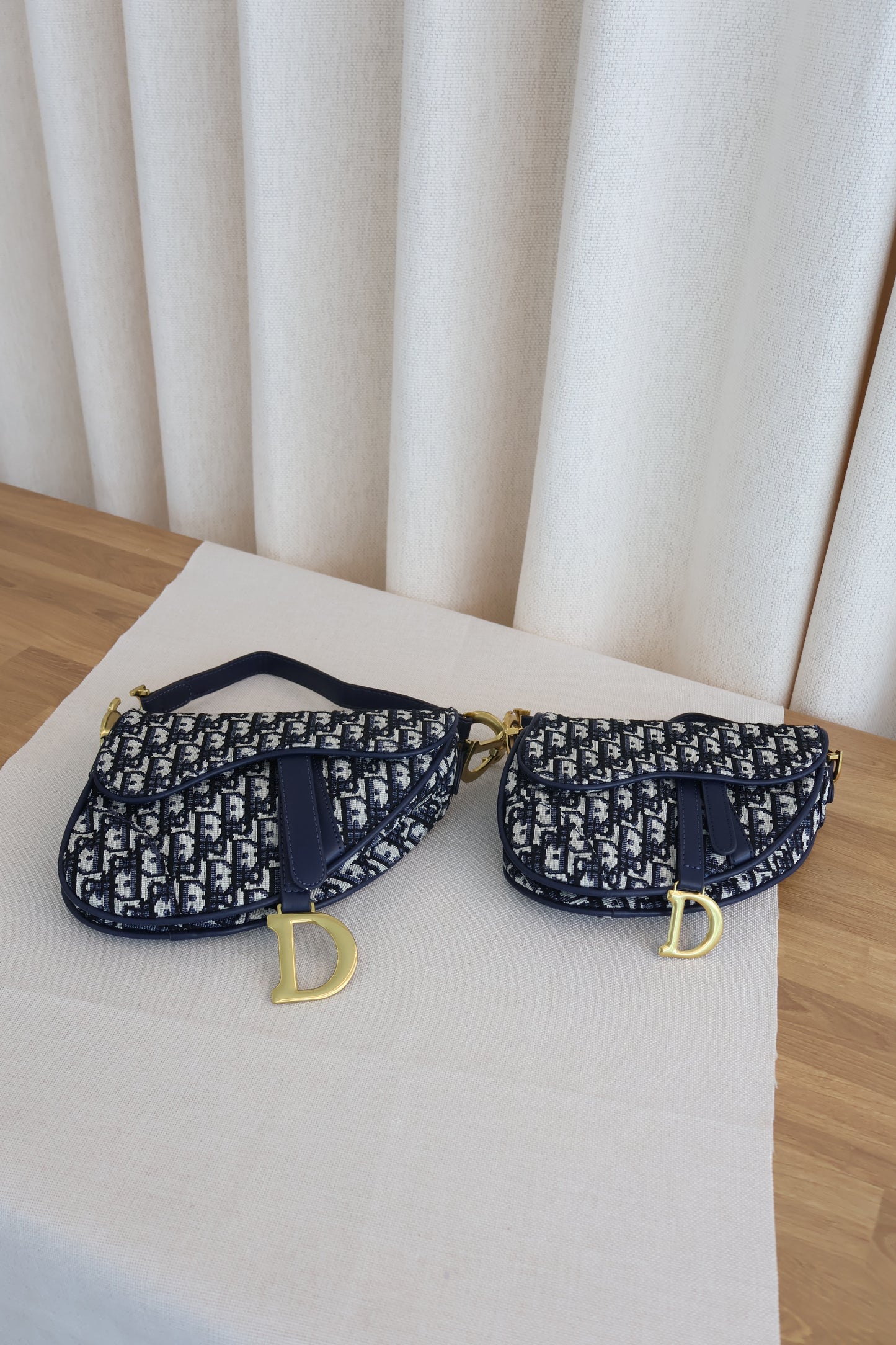 Dior Saddle Bag Blue Dior Oblique Jacquard (Whatsapp for Price & Grade)