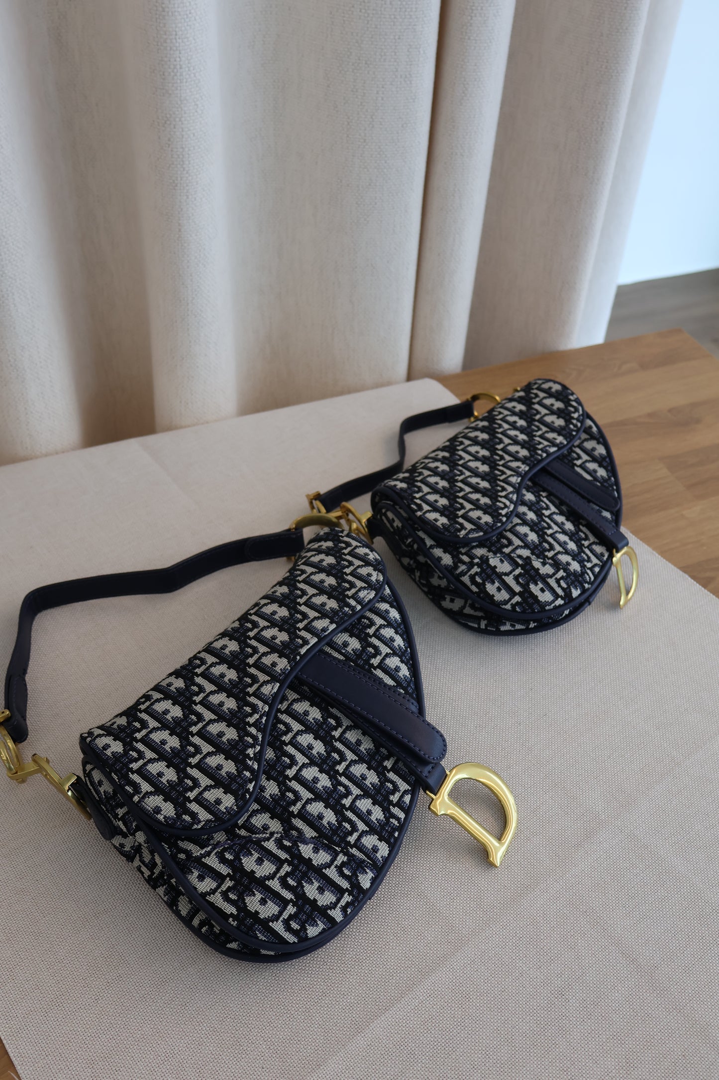 Dior Saddle Bag Blue Dior Oblique Jacquard (Whatsapp for Price & Grade)