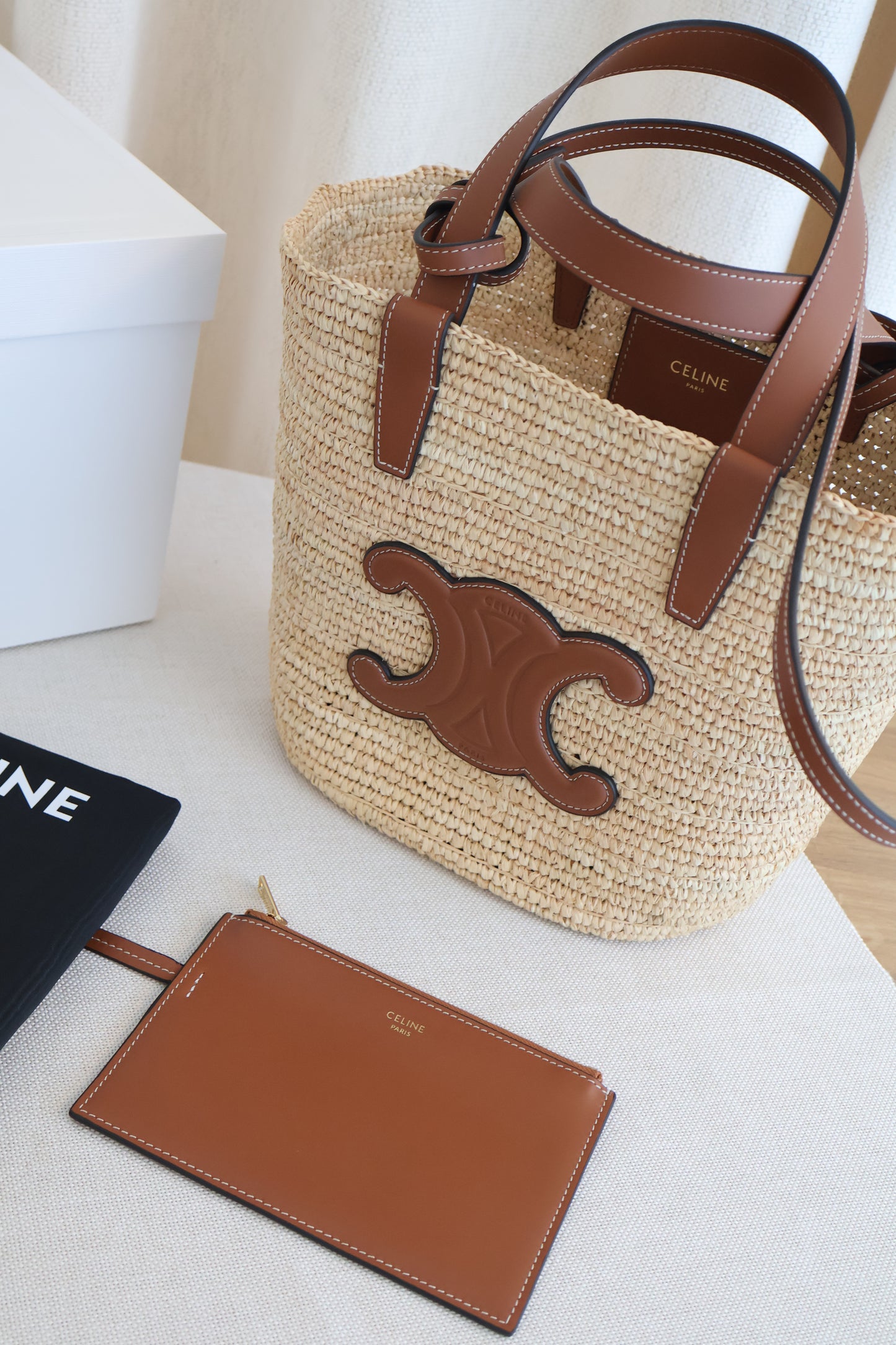Celine Raffia Bag (Whatsapp for Price & Grade)