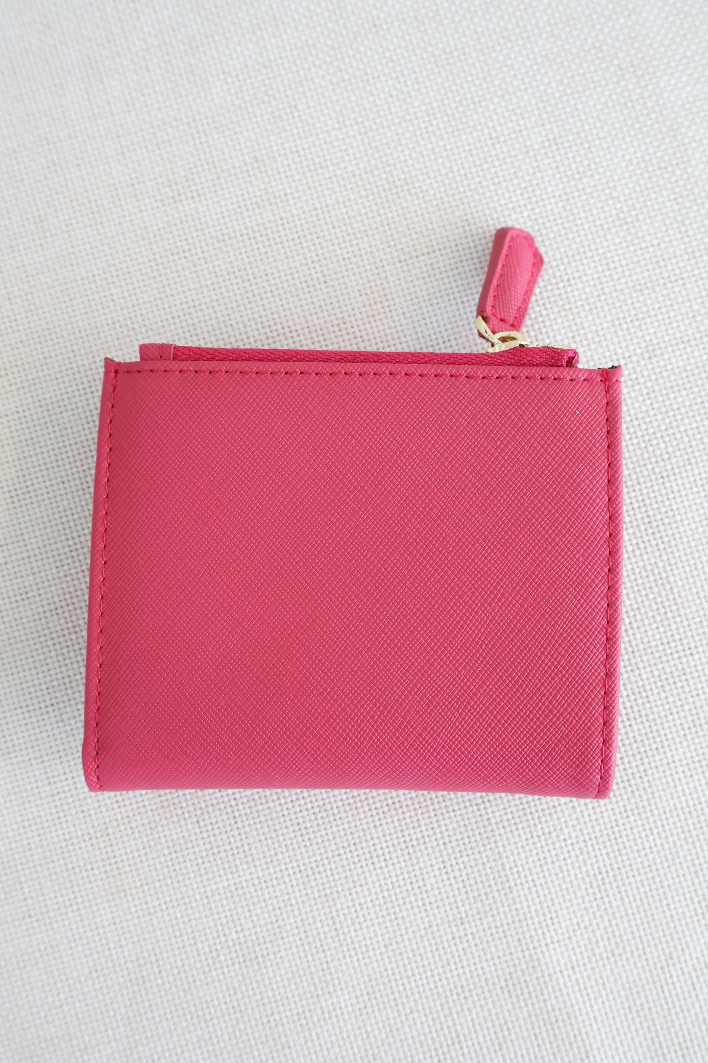 Prada Small Saffiano Wallet Pink (Whatsapp for Price & Grade)