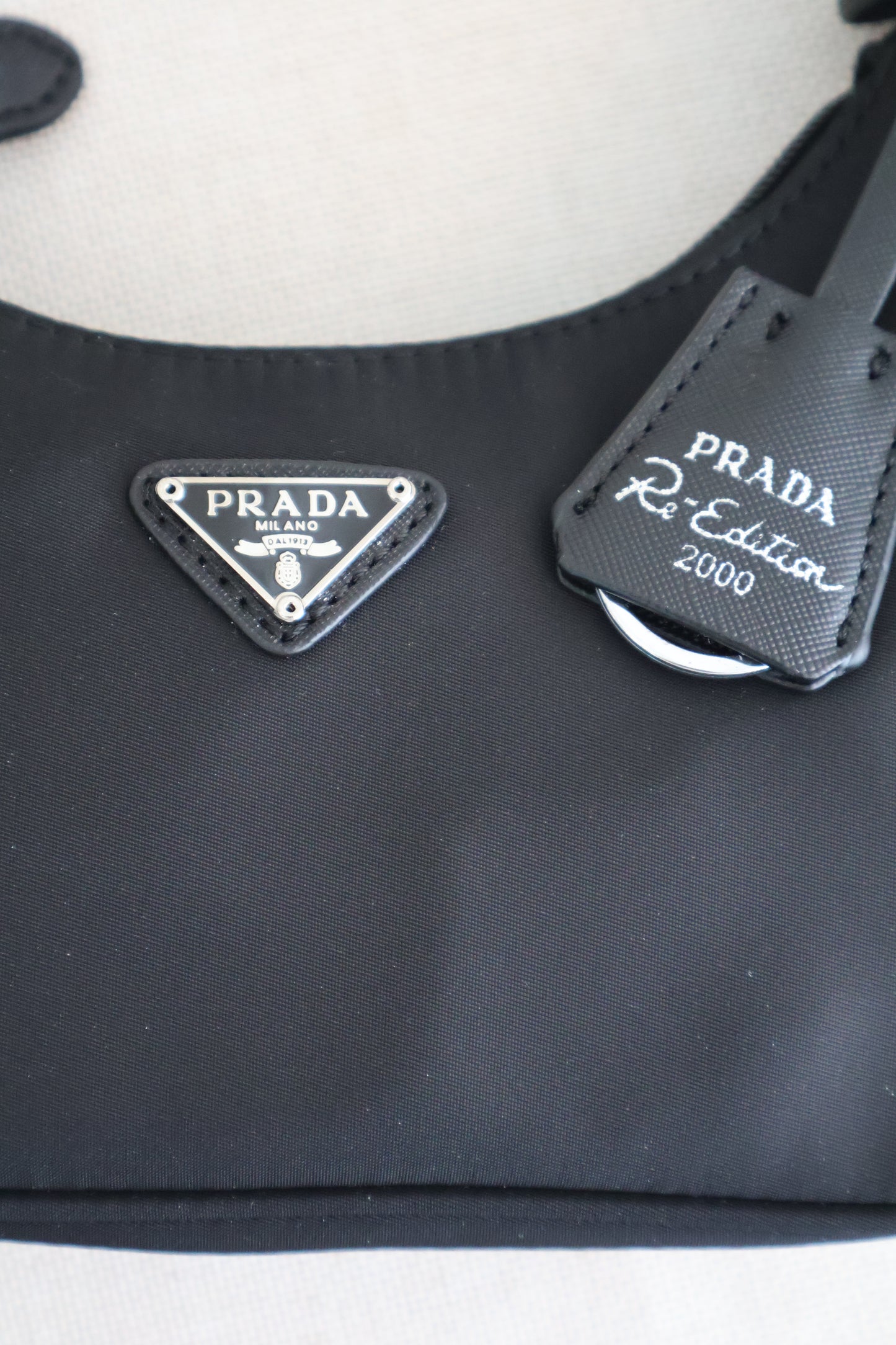 Prada Hobo Bag Black (Whatsapp for Price & Grade)