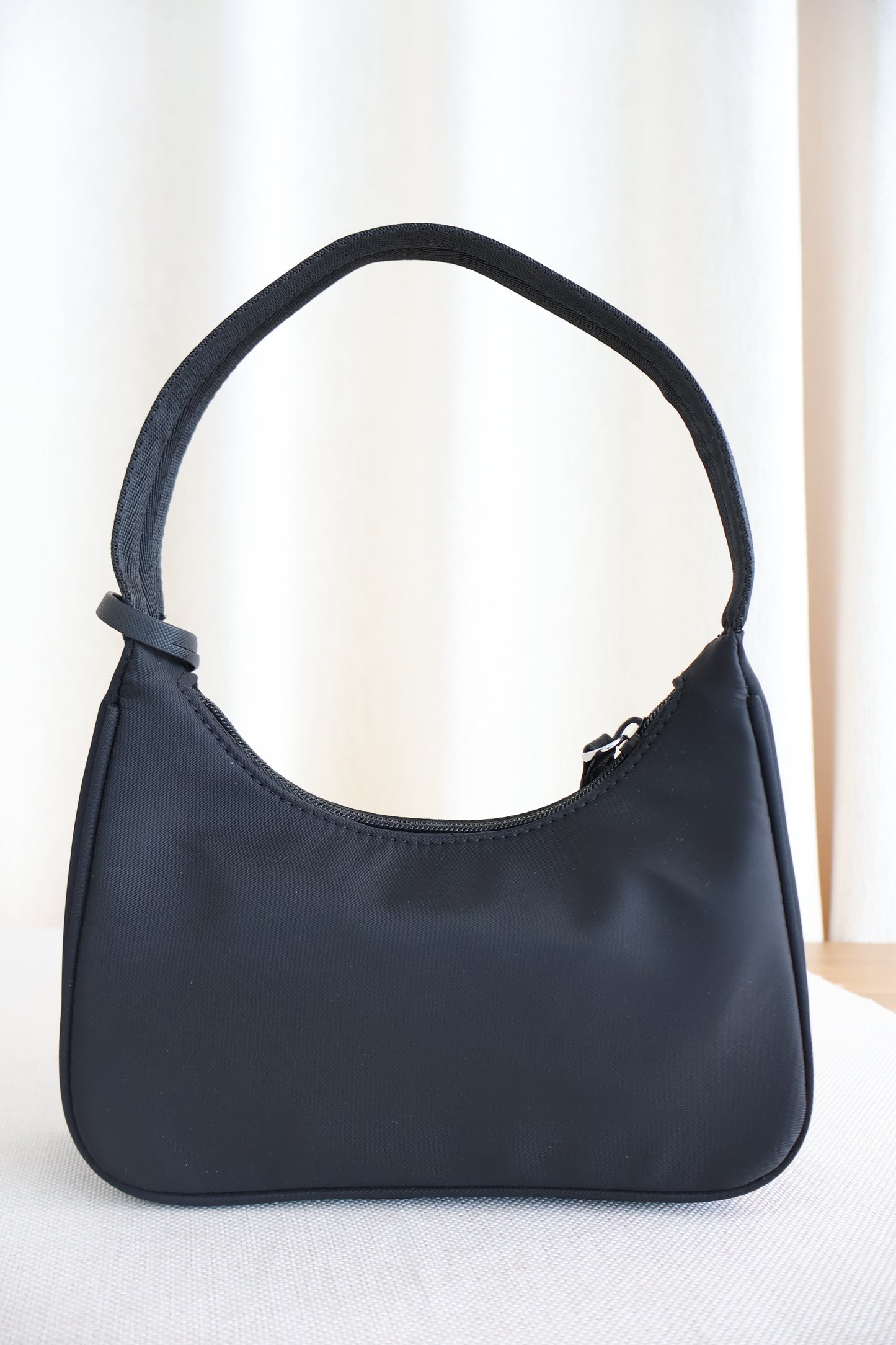 Prada Hobo Bag Black (Whatsapp for Price & Grade)