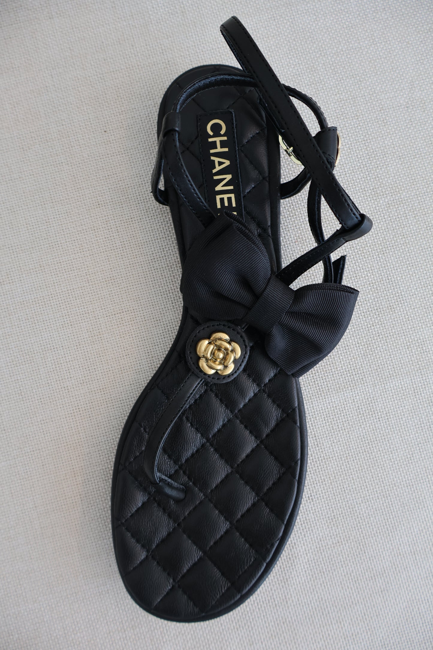 Chanel Sandals Black (Whatsapp for Price & Grade)